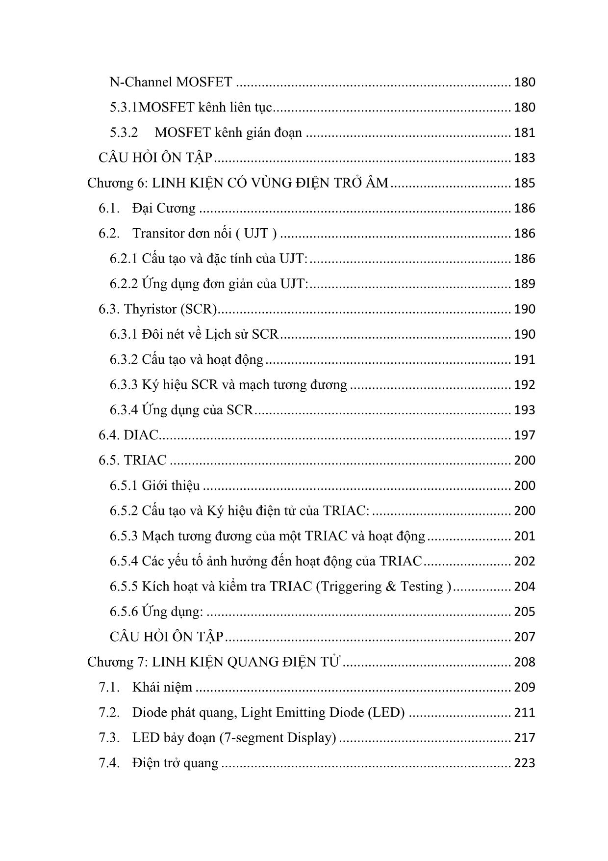 Giáo trình Kỹ thuật điện tử trang 10