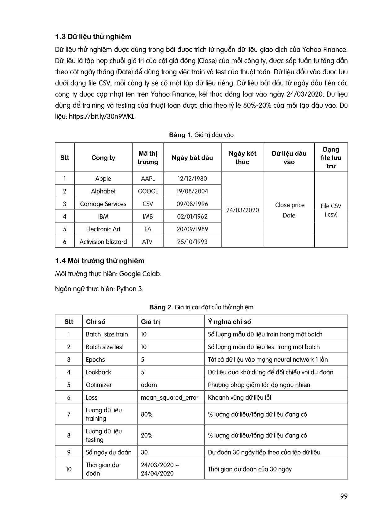 Ứng dụng long Short-Term Memory trong dự đoán tài chính trang 3