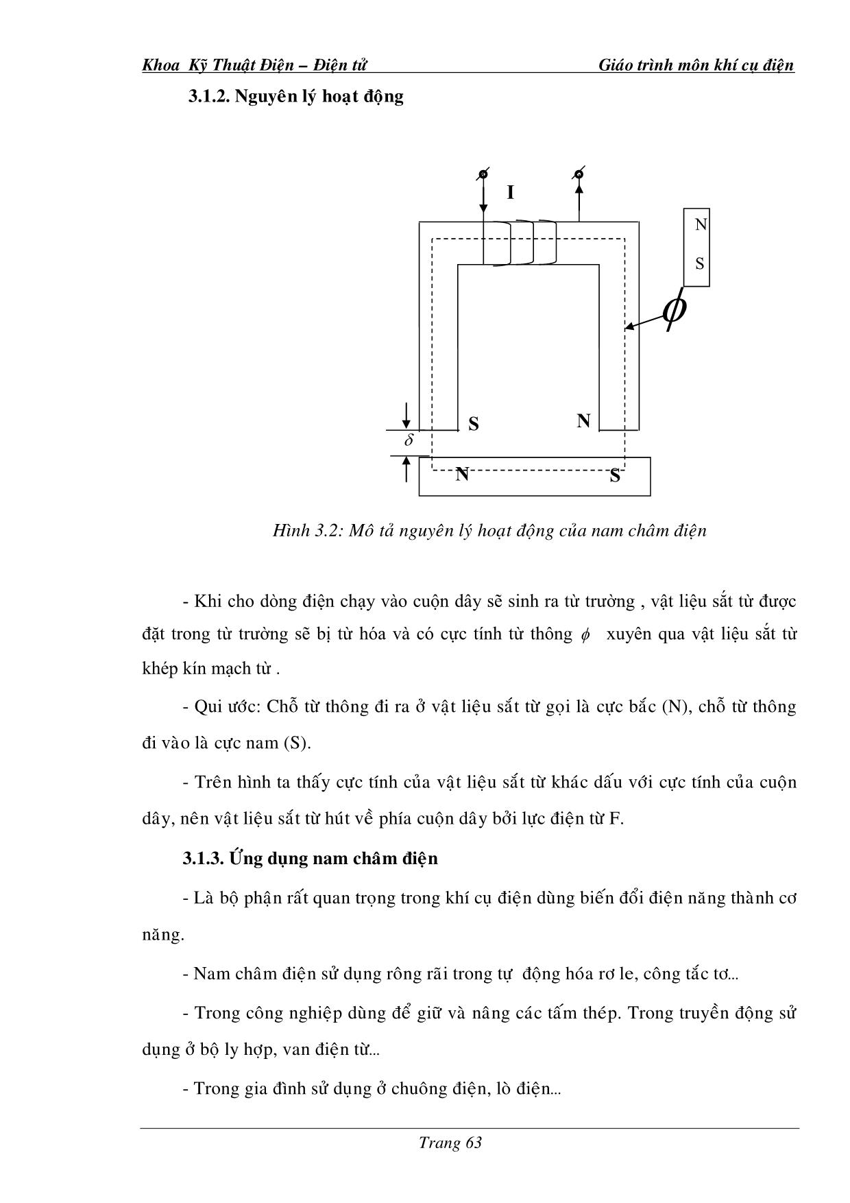 Giáo trình Khí cụ điện (Phần 2) trang 2