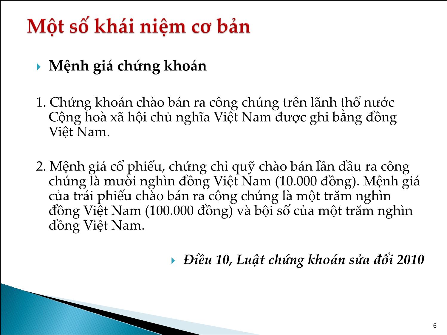 Bài giảng Phân tích tài chính - Bài 7+8: Định giá cổ phiếu - Đỗ Thiên Anh Tuấn trang 6