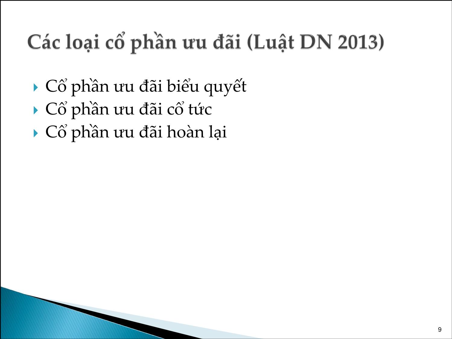 Bài giảng Phân tích tài chính - Bài 7+8: Định giá cổ phiếu - Đỗ Thiên Anh Tuấn trang 9