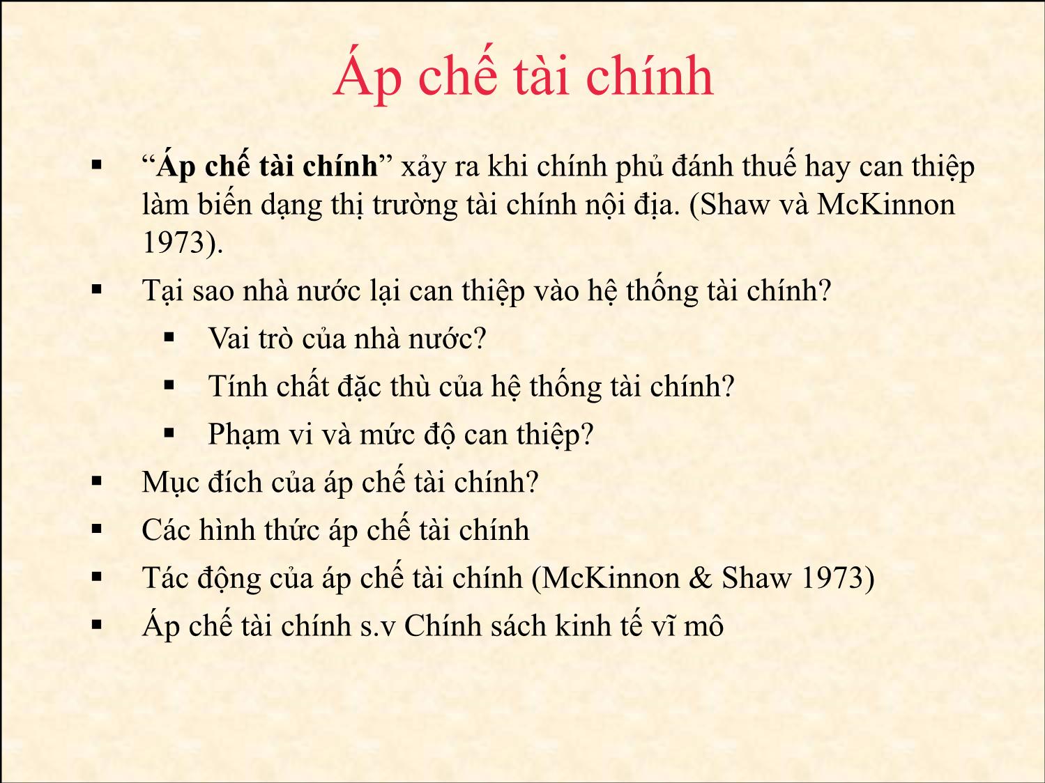 Bài giảng Tài chính phát triển - Ôn tập cuối kỳ - Trần Thị Quế Giang trang 10