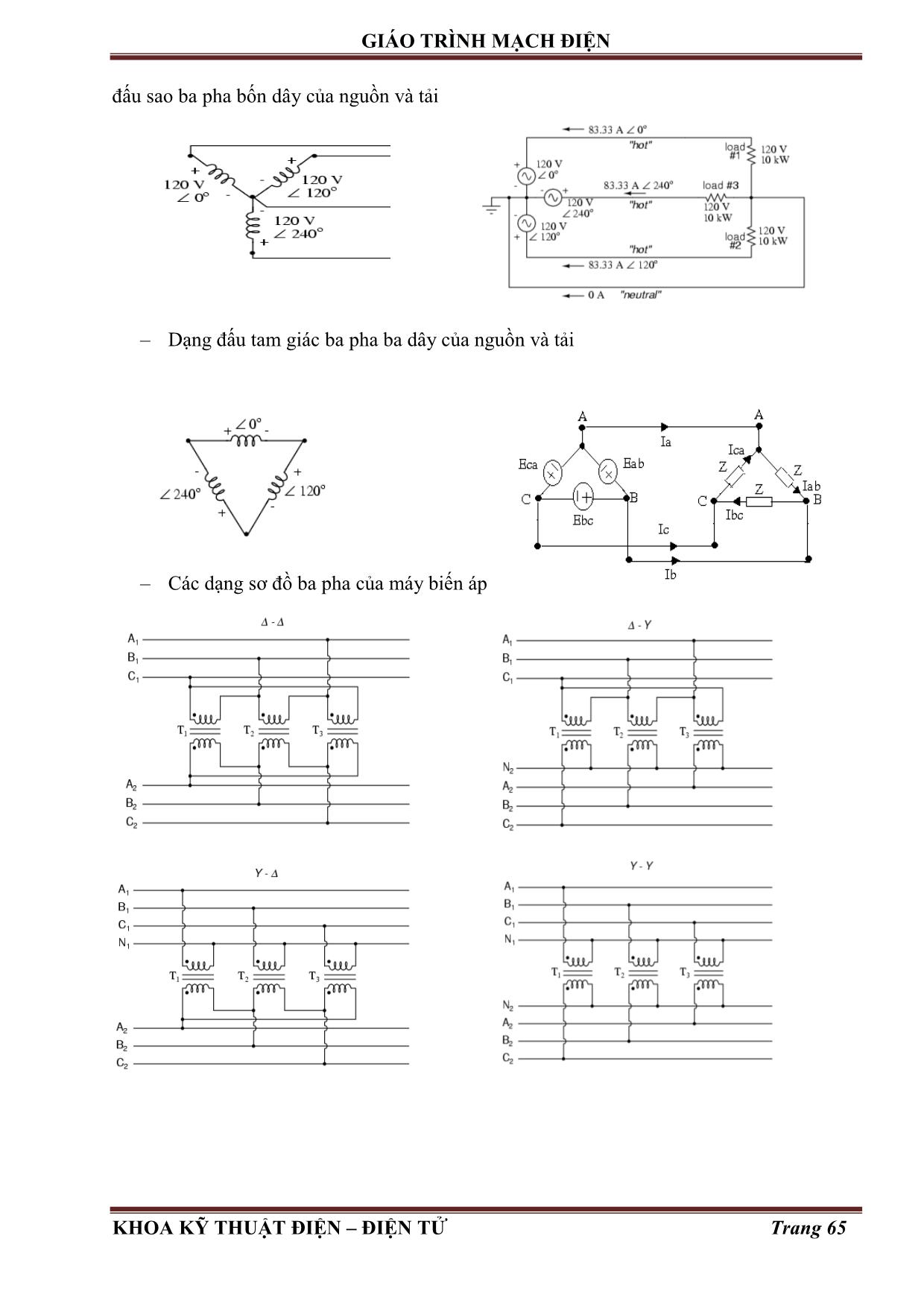 Giáo trình Mạch điện (Phần 2) trang 2