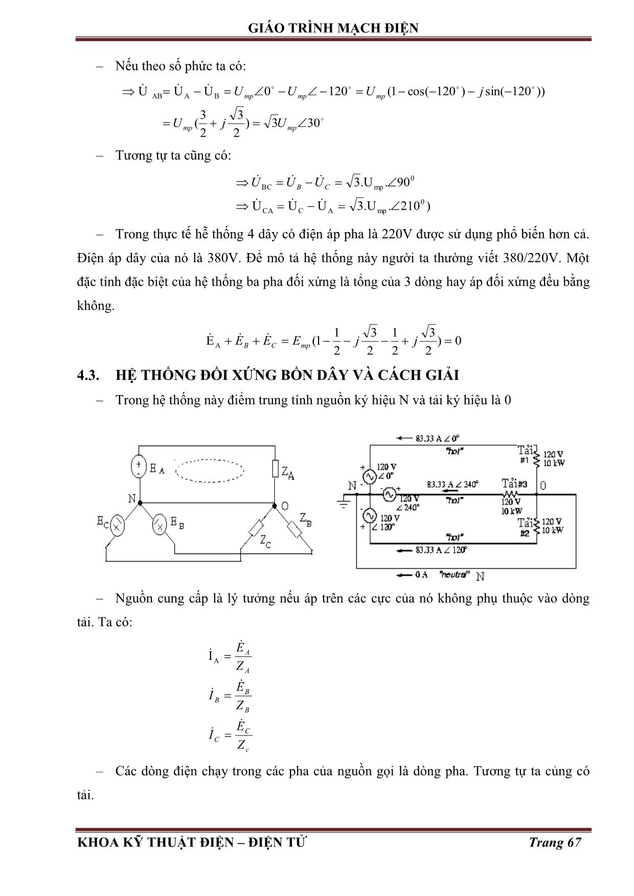 Giáo trình Mạch điện (Phần 2) trang 4