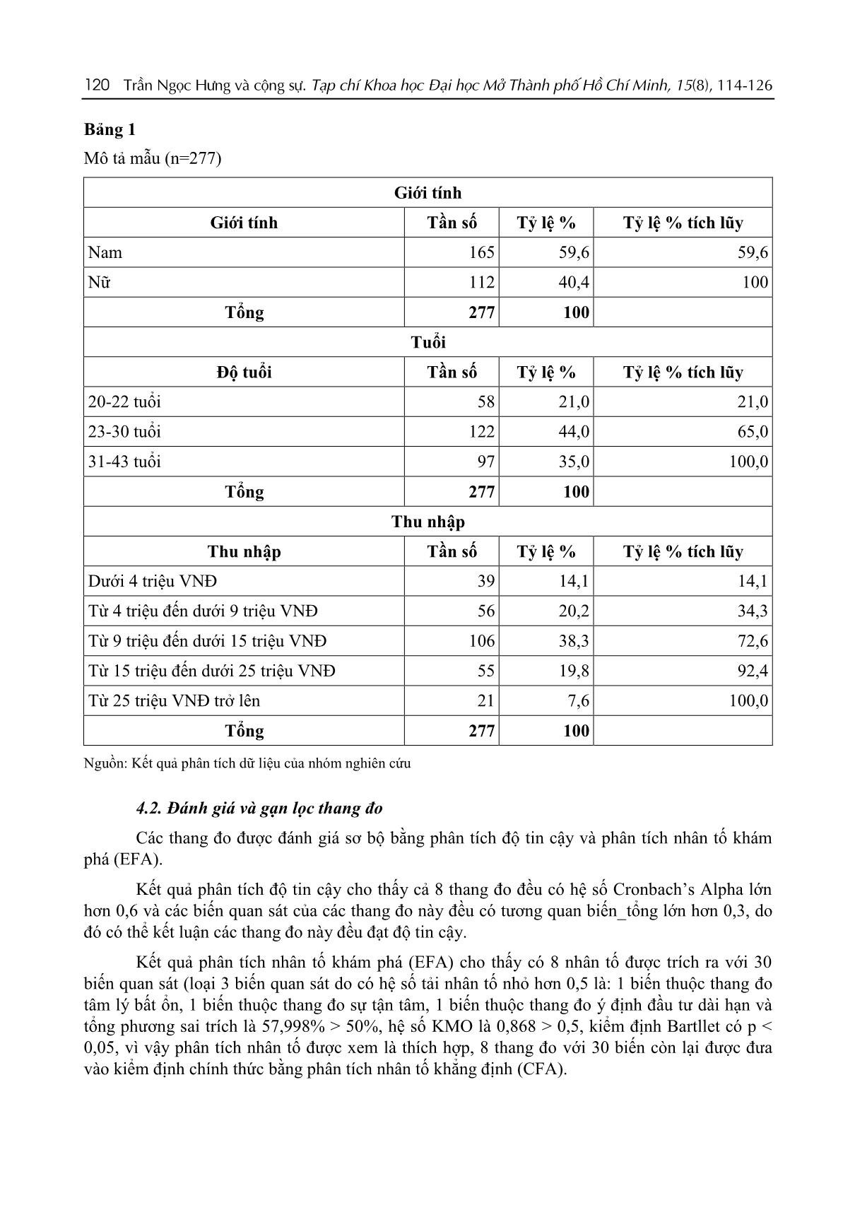 Sự tác động của các đặc điểm tính cách đến ý định đầu tư tài chính cá nhân: Một nghiên cứu trên thế hệ Y trang 7