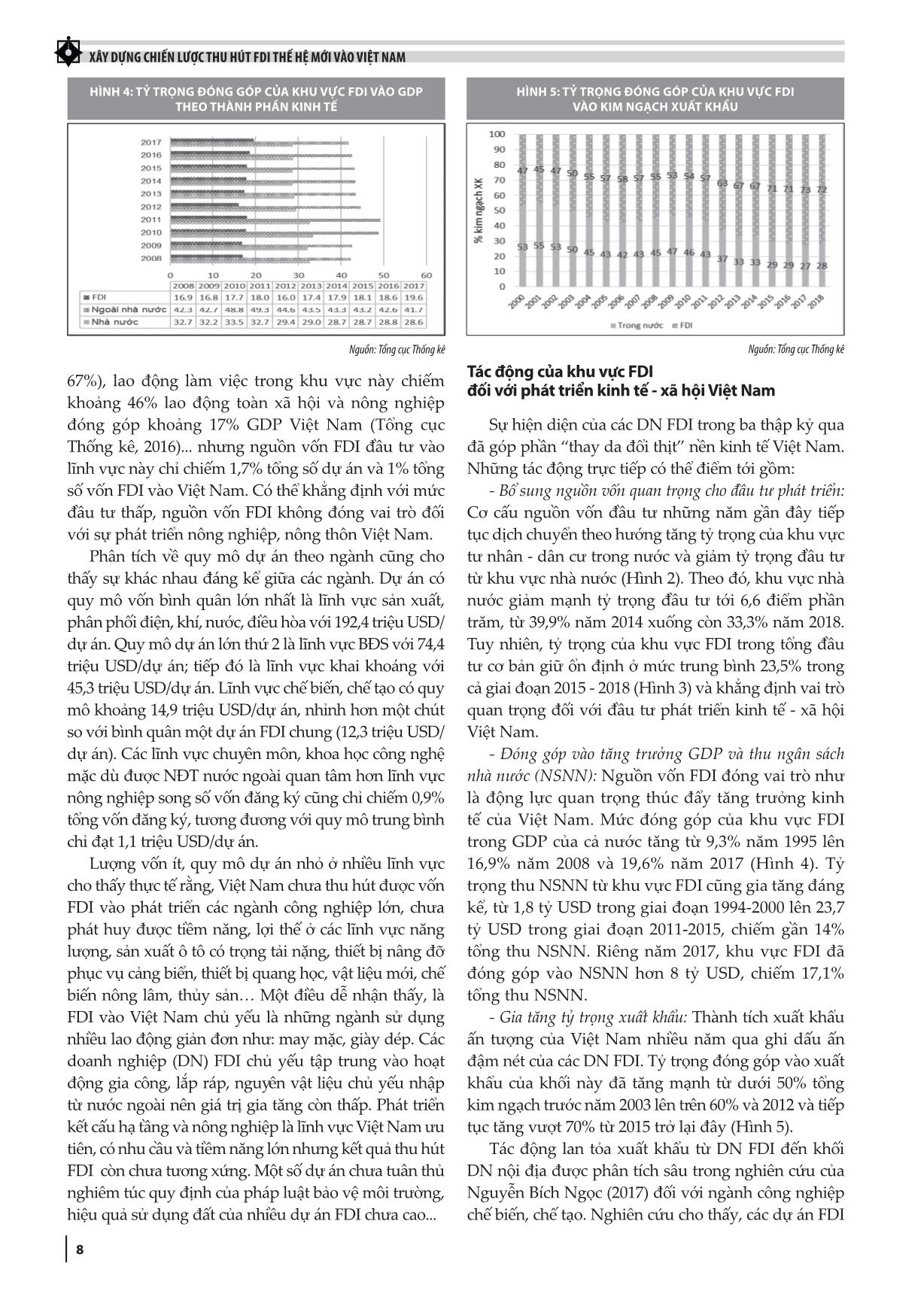 Tầm quan trọng của khu vực FDI đối với phát triển kinh tế - xã hội Việt Nam trang 3