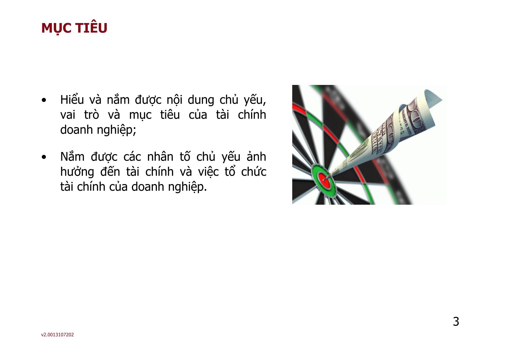 Bài giảng môn Phân tích báo cáo tài chính - Bài 1: Tổng quan về tài chính doanh nghiệp - Nguyễn Thị Hà trang 3