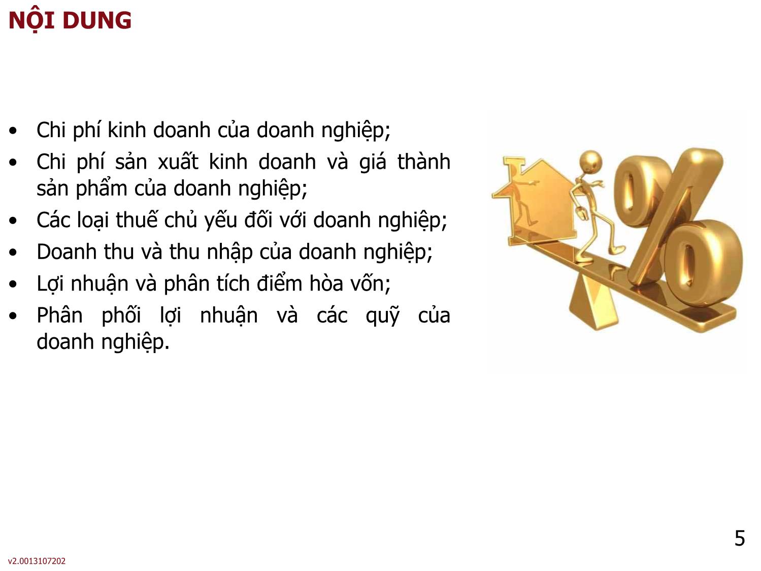 Bài giảng môn Phân tích báo cáo tài chính - Bài 2: Chi phí, doanh thu và lợi nhuận của doanh nghiệp - Nguyễn Thị Hà trang 5