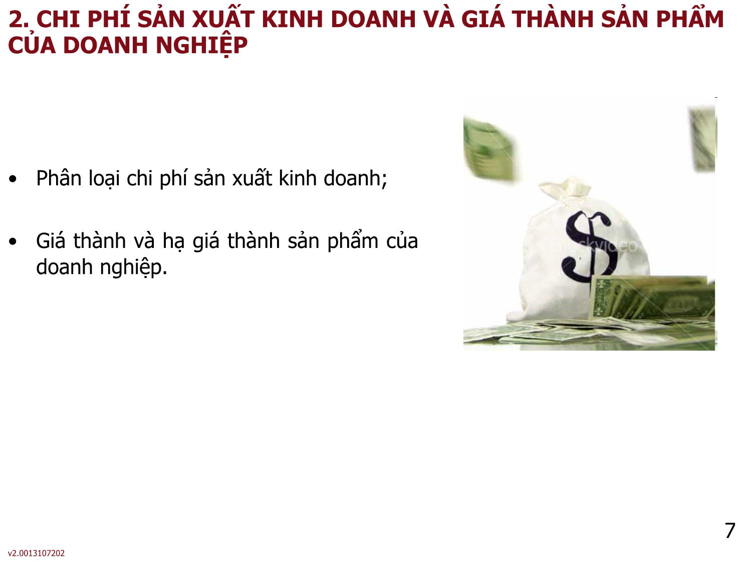 Bài giảng môn Phân tích báo cáo tài chính - Bài 2: Chi phí, doanh thu và lợi nhuận của doanh nghiệp - Nguyễn Thị Hà trang 7