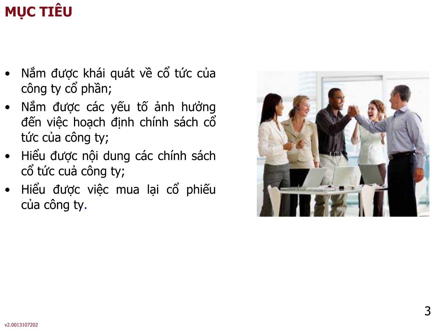 Bài giảng môn Phân tích báo cáo tài chính - Bài 3: Cổ tức của công ty cổ phần - Nguyễn Thị Hà trang 3