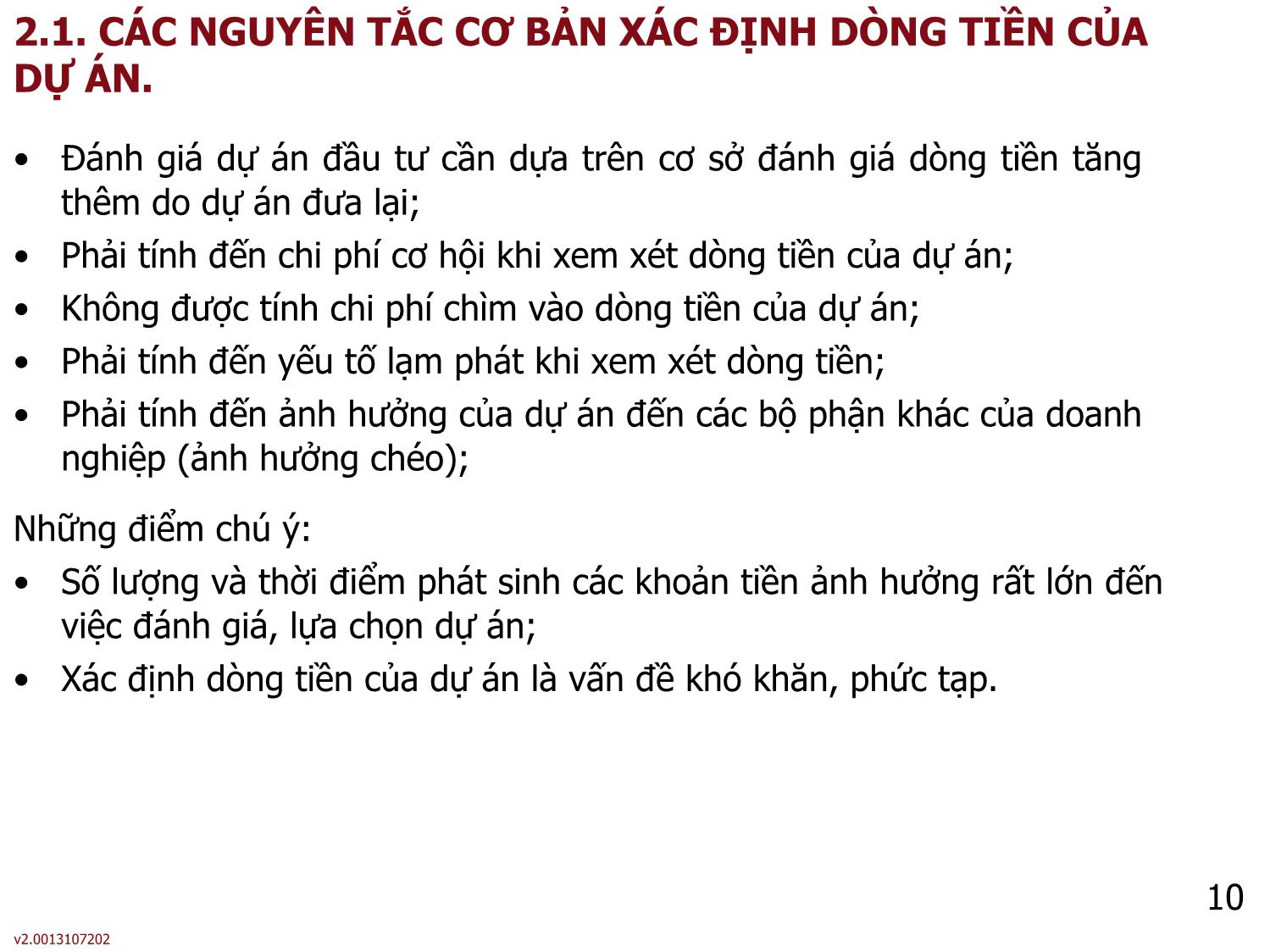 Bài giảng môn Phân tích báo cáo tài chính - Bài 6: Đầu tư dài hạn của doanh nghiệp - Nguyễn Thị Hà trang 10