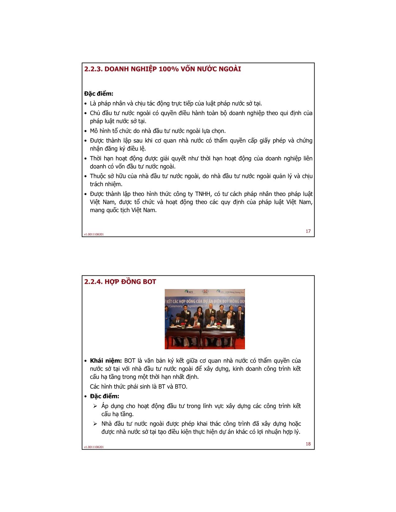 Bài giảng Tài chính quốc tế - Bài 4: Đầu tư quốc tế và tài chính công ty đa quốc gia - Trần Thị Hải An trang 9