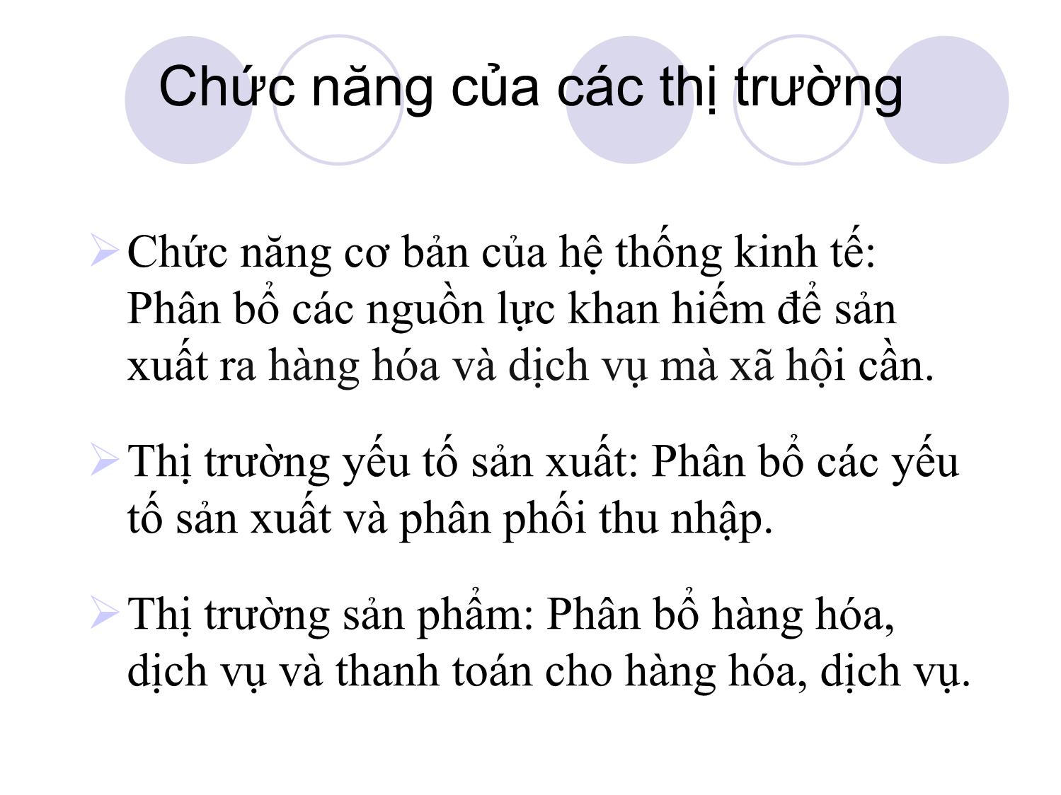 Bài giảng Thị trường tài chính và định chế tài chính - Chương 1: Tổng quan về các thị trường và định chế tài chính trang 3