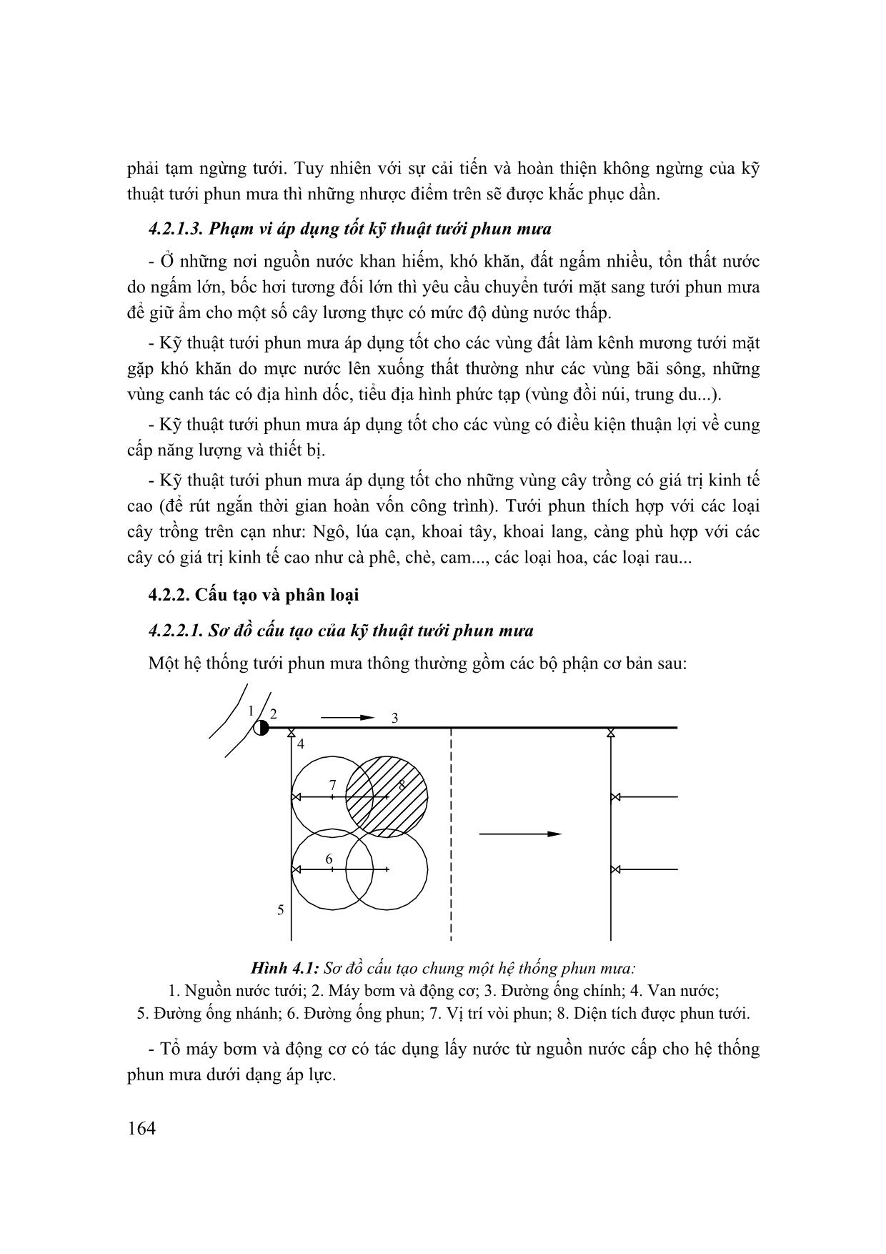 Giáo trình Thiết kế hệ thống tưới tiêu (Phần 2) trang 4