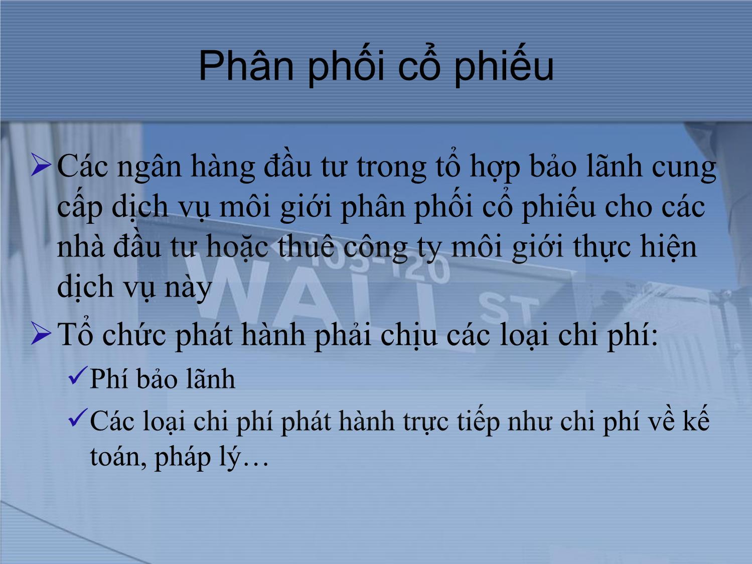 Bài giảng Thị trường tài chính và định chế tài chính - Chương 16: Công ty chứng khoán và ngân hàng đầu tư trang 10