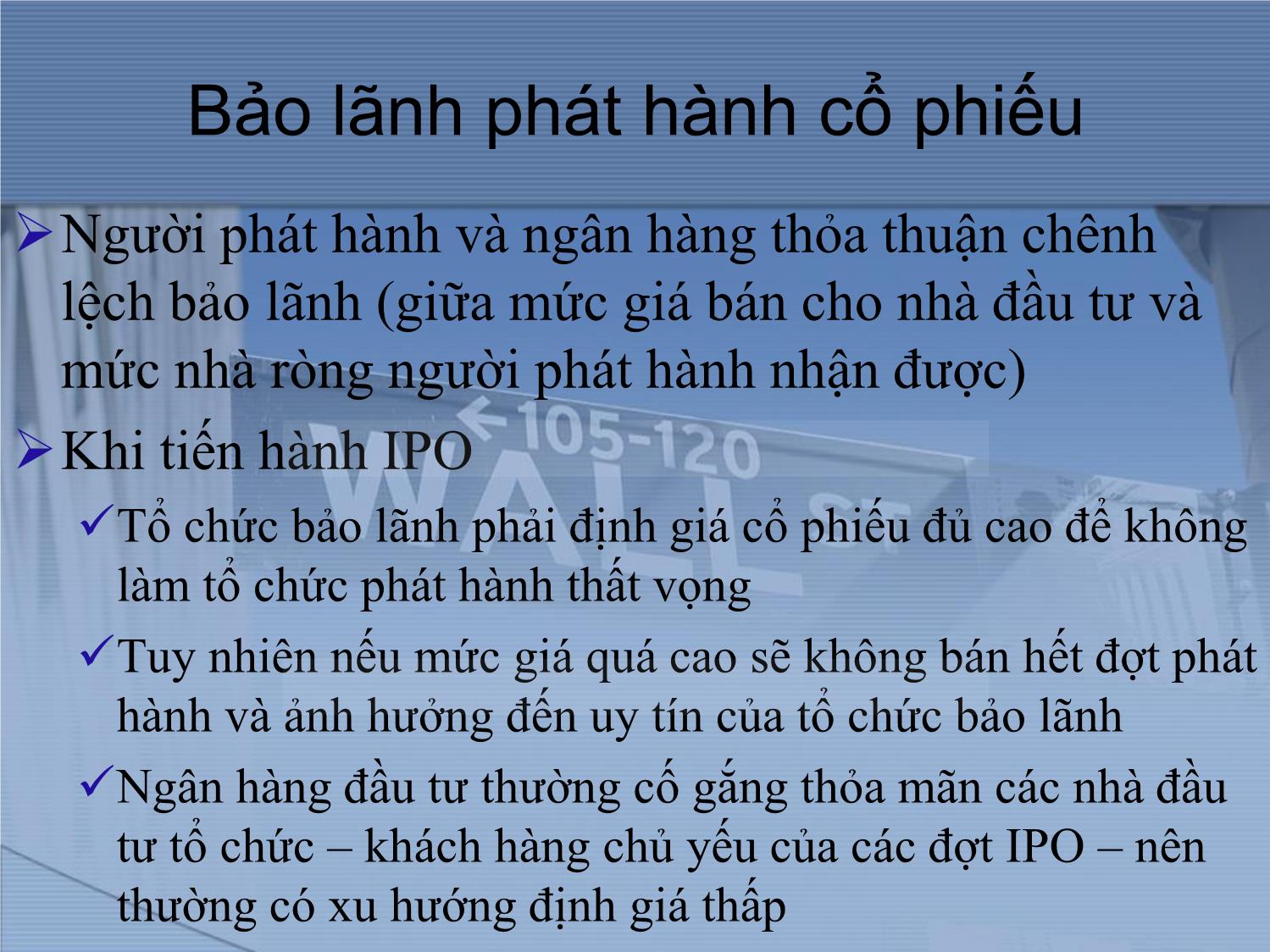 Bài giảng Thị trường tài chính và định chế tài chính - Chương 16: Công ty chứng khoán và ngân hàng đầu tư trang 9