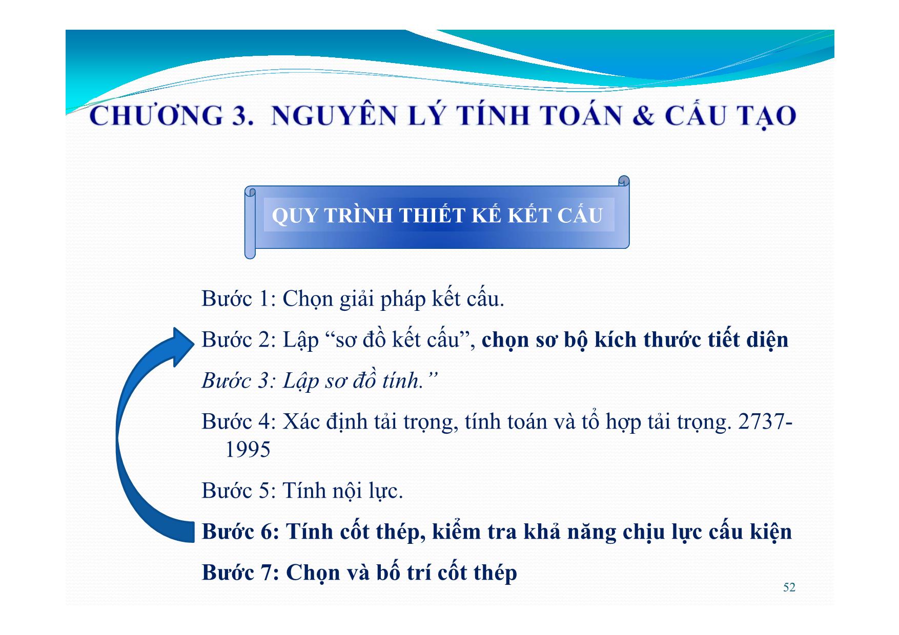 Bài giảng Bê tông cốt thép - Chương 3: Nguyên lý tính toán cấu tạo trang 4