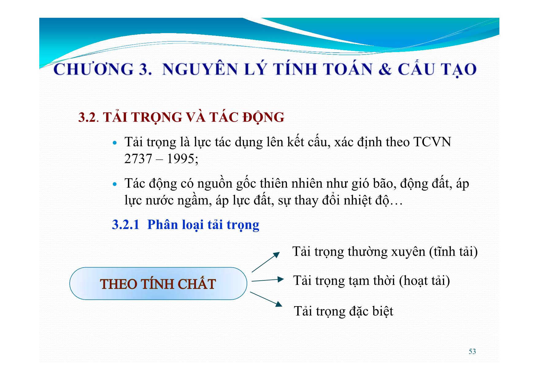 Bài giảng Bê tông cốt thép - Chương 3: Nguyên lý tính toán cấu tạo trang 5