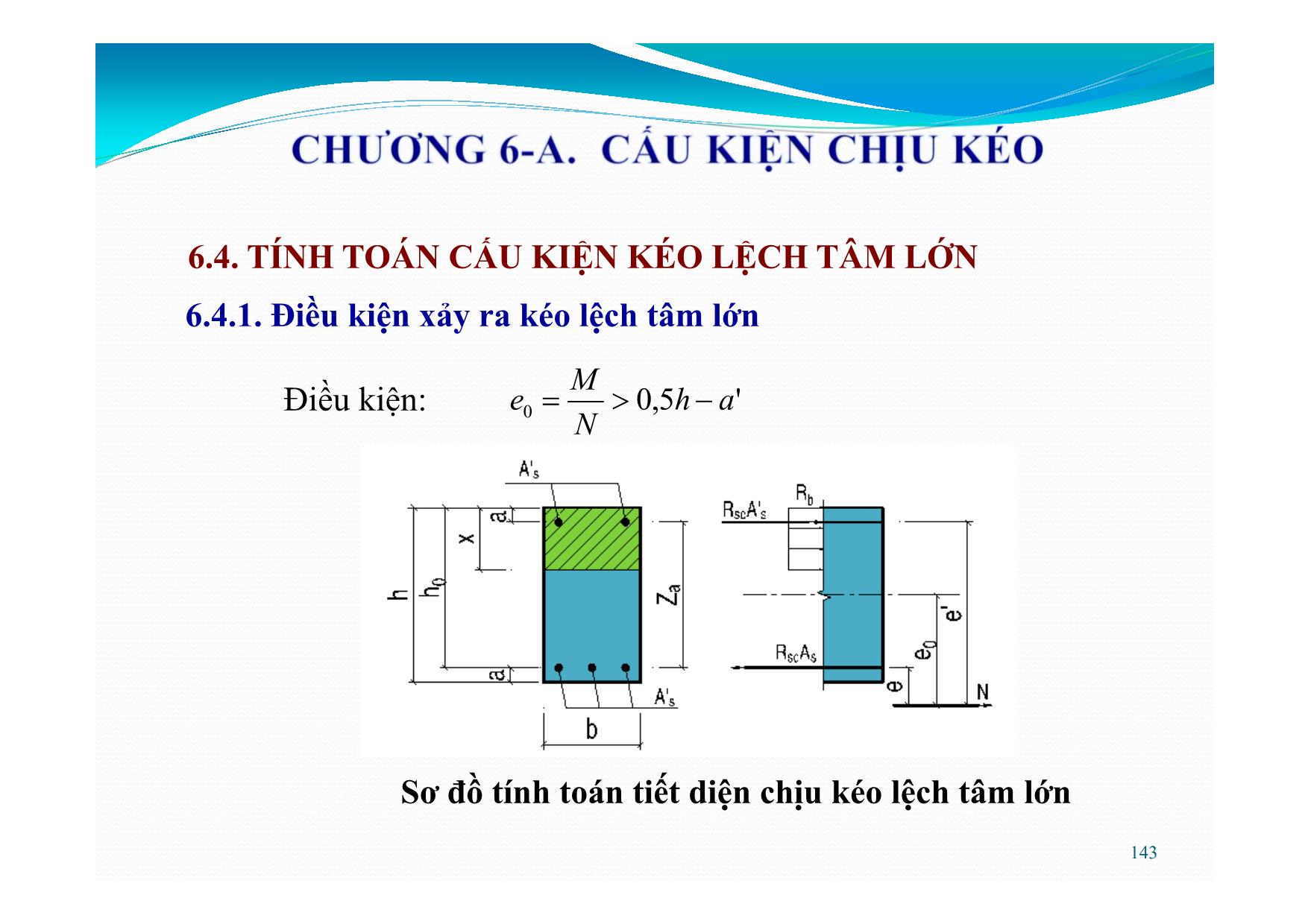 Bài giảng Bê tông cốt thép - Chương 6: Cấu kiện chịu kéo và chịu xoắn trang 9