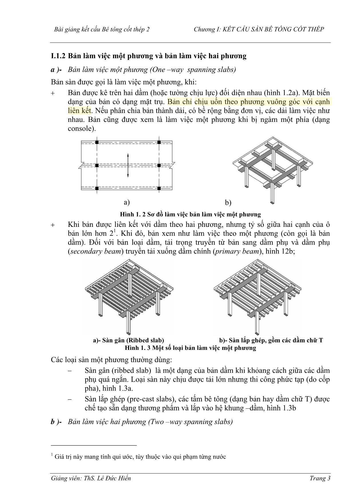 Giáo trình Kết cấu bê tông cốt thép 2 trang 4