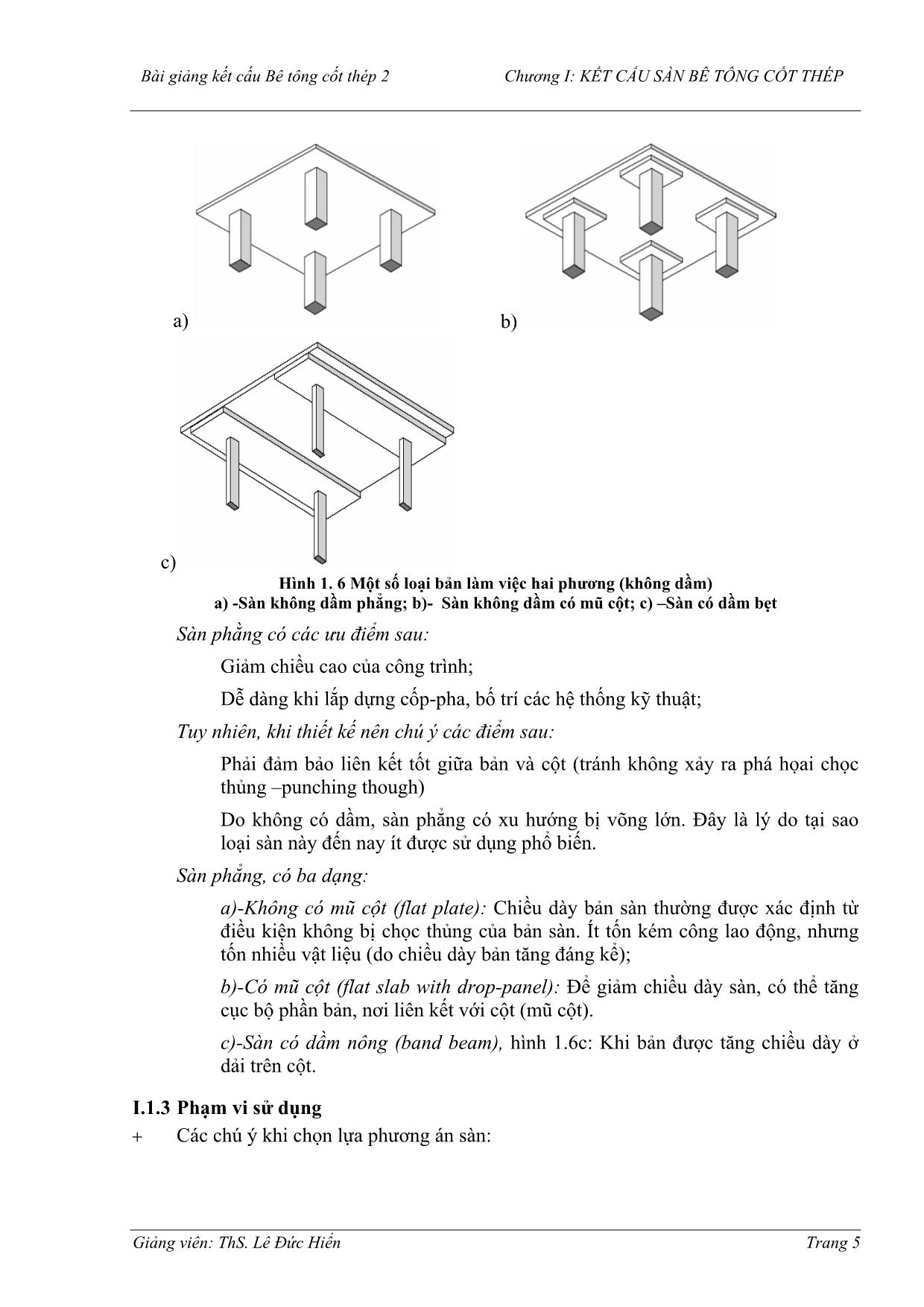 Giáo trình Kết cấu bê tông cốt thép 2 trang 6