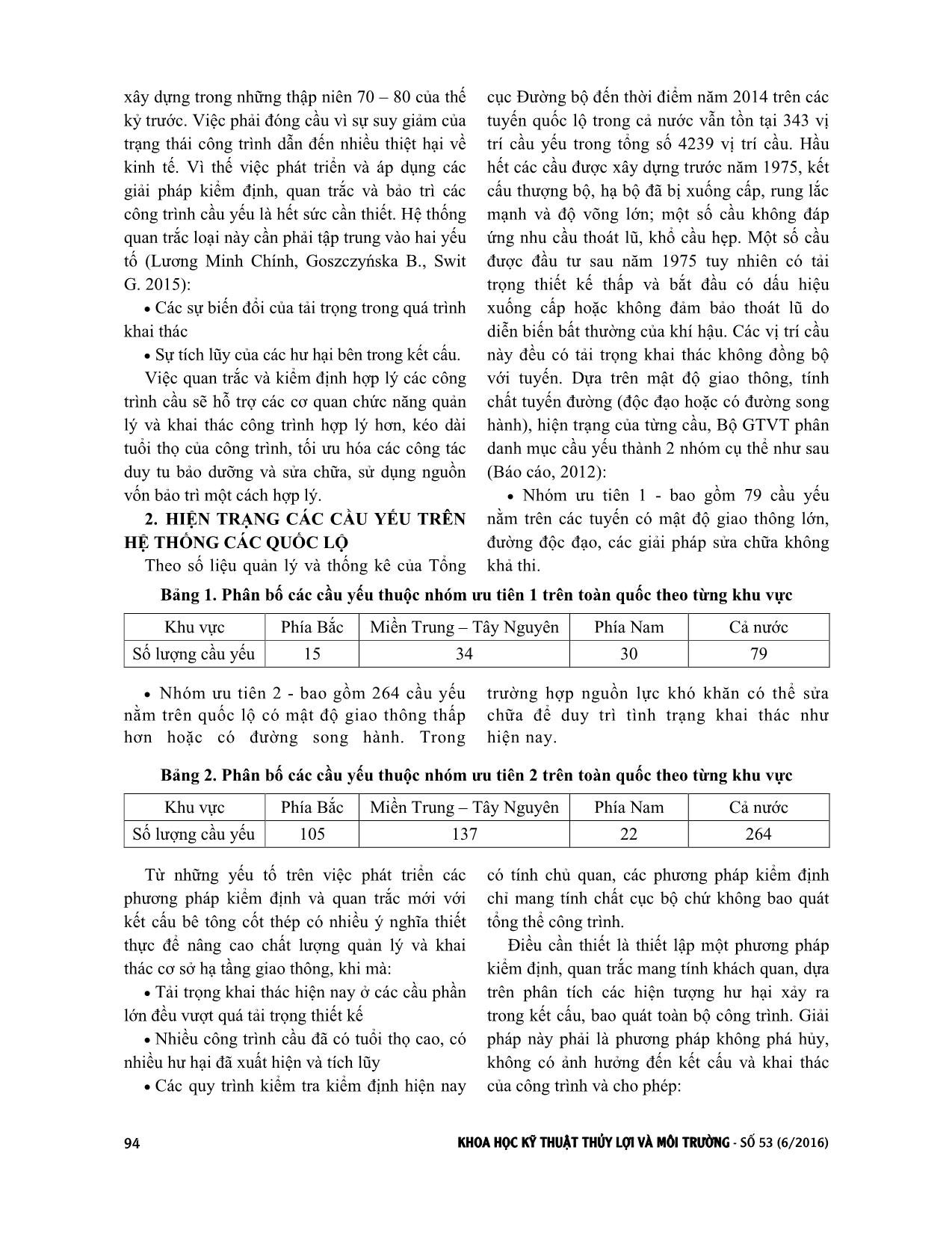 Kiểm định và quan trắc cầu bê tông cốt thép bằng phương pháp iadp sử dụng sóng âm thanh (Acoustic Emission) – quy trình triển khai trang 2