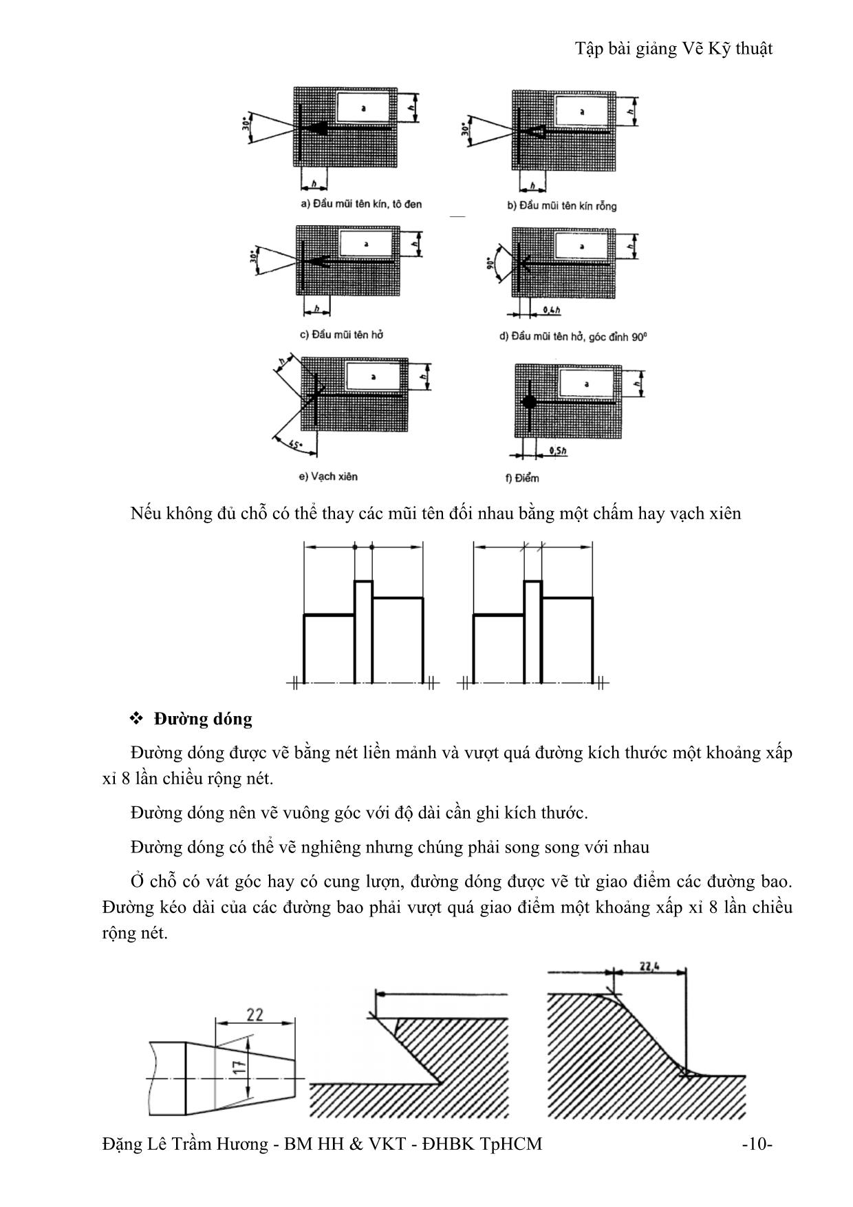 Giáo trình Vẽ kỹ thuật trang 10