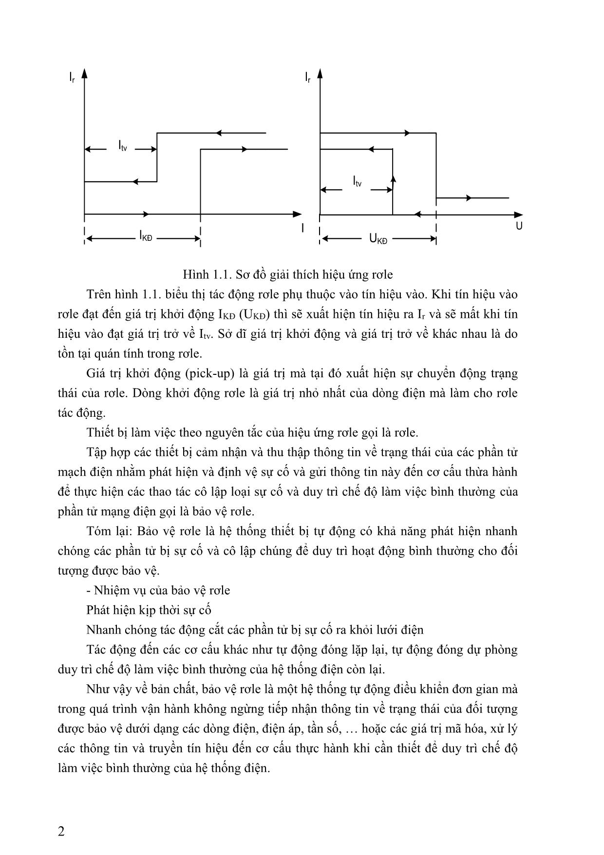 Giáo trình Bảo vệ rơle trang 10