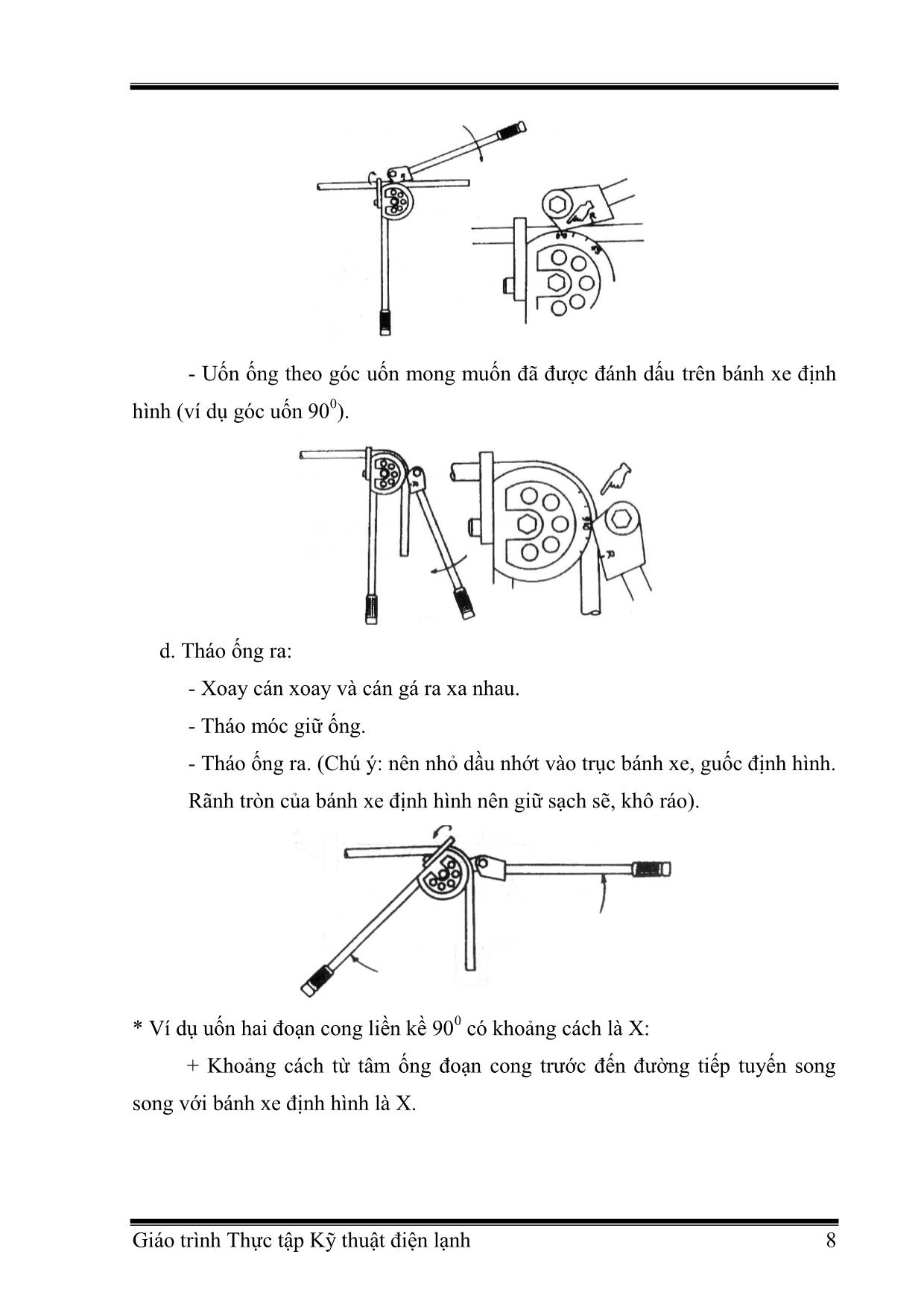 Giáo trình Công nghệ kỹ thuật điện. Điện tử - Thực tập kỹ thuật điện lạnh (Phần 1) trang 10