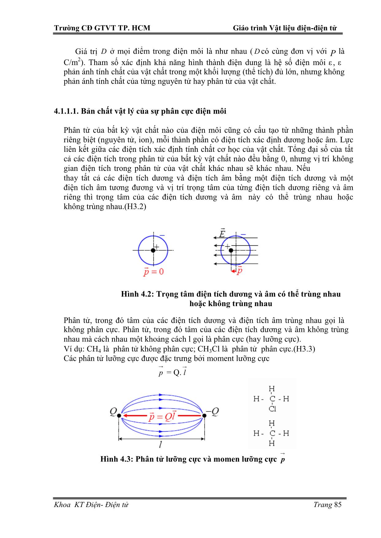 Giáo trình Vật liệu điện. Điện tử (Phần 2) trang 2