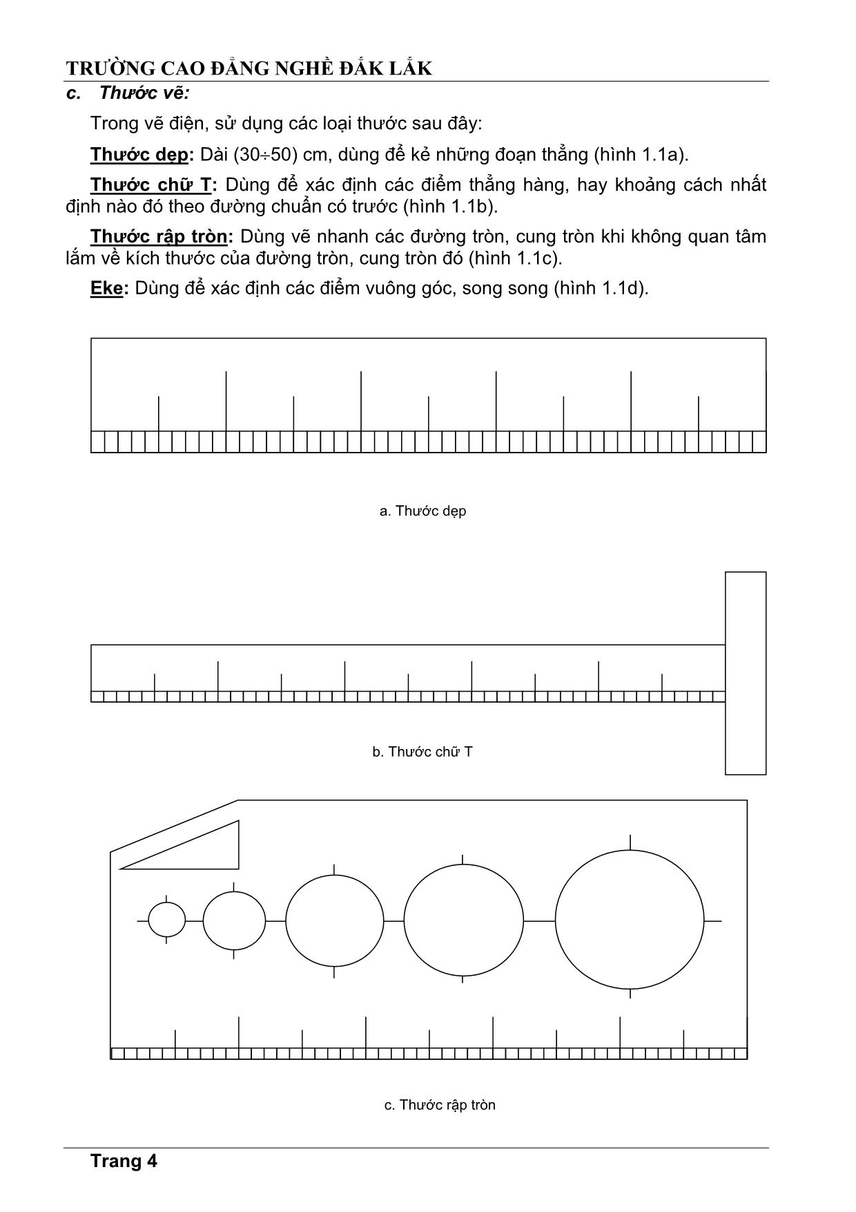 Giáo trình Vẽ điện trang 4