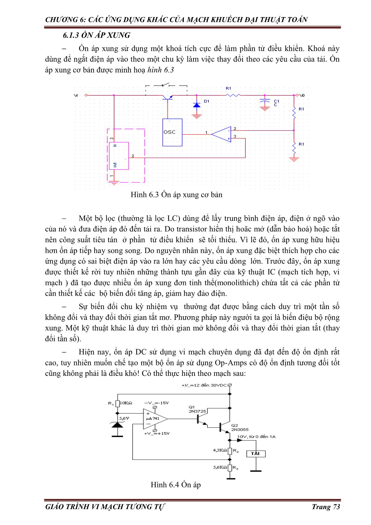 Giáo trình Vi mạch tương tự (Phần 2) trang 3