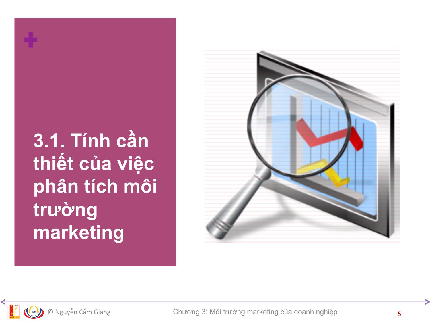 Bài giảng Marketing căn bản - Chương 3: Môi trường marketing của doanh nghiệp - Nguyễn Cẩm Giang trang 5