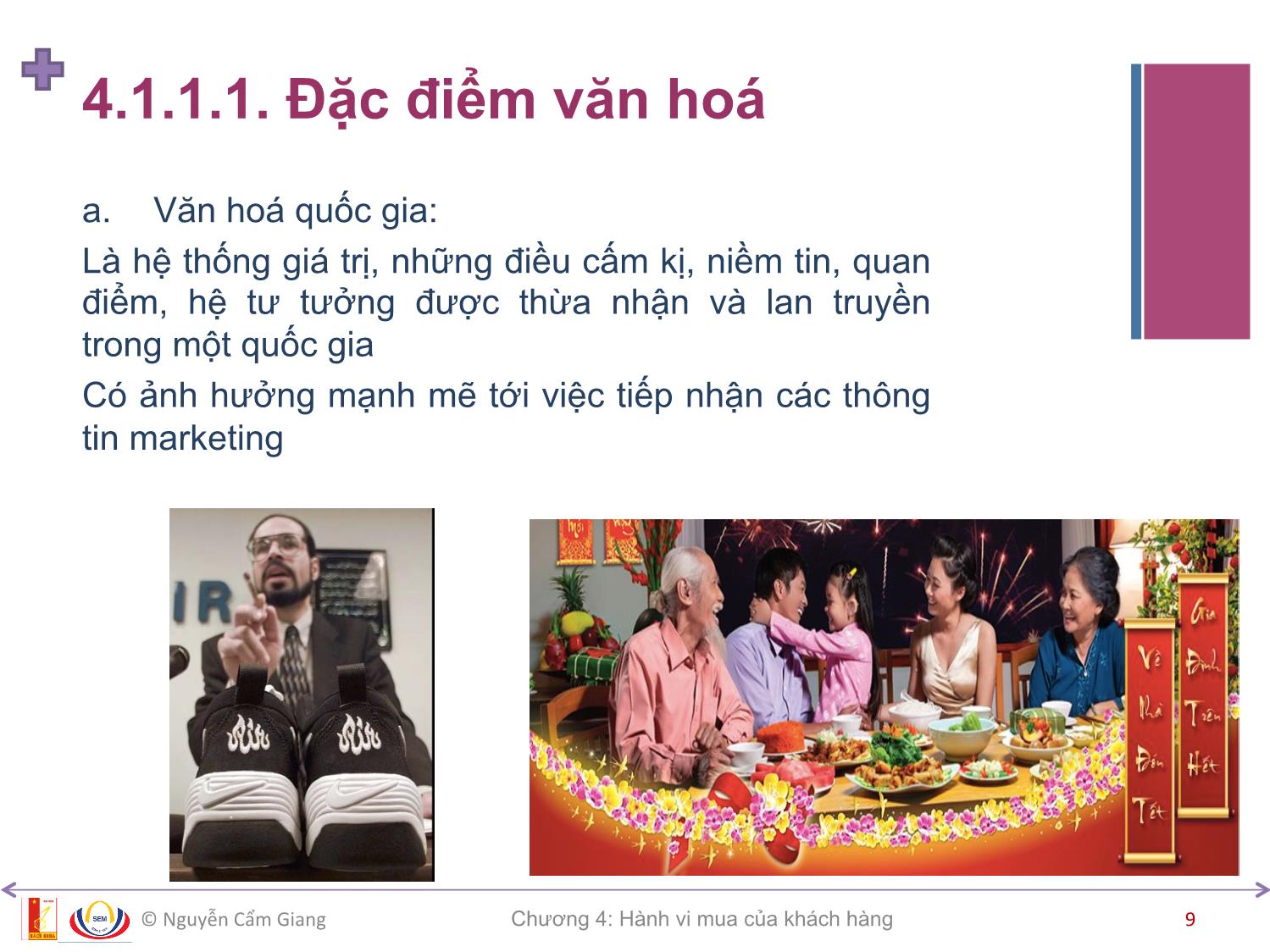 Bài giảng Marketing căn bản - Chương 4: Hành vi mua của khách hàng - Nguyễn Cẩm Giang trang 9