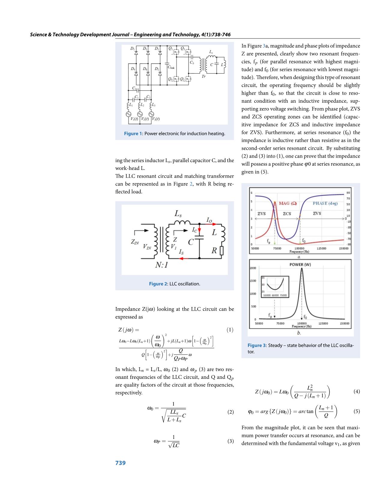 LLC inverter design procedure for induction heating with quantitative analysis of power transfer trang 2