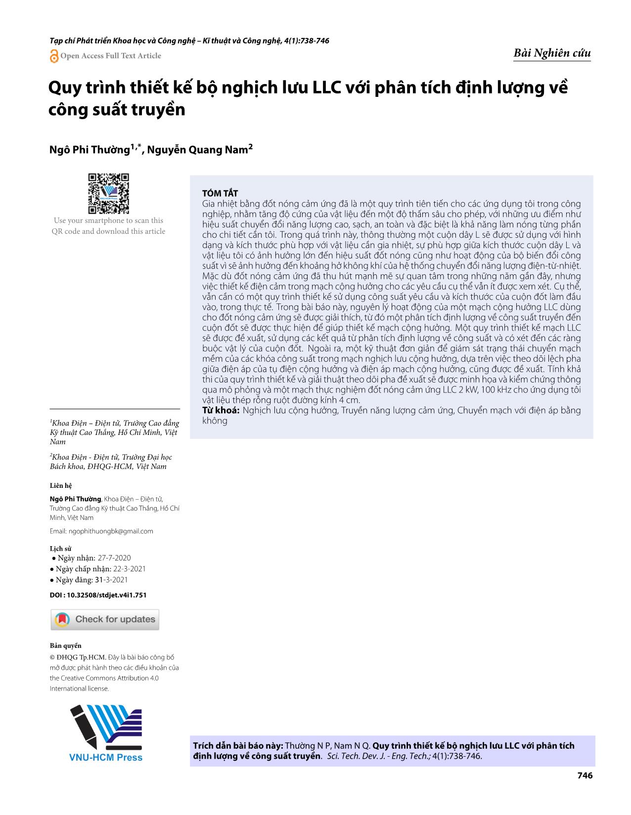 LLC inverter design procedure for induction heating with quantitative analysis of power transfer trang 9