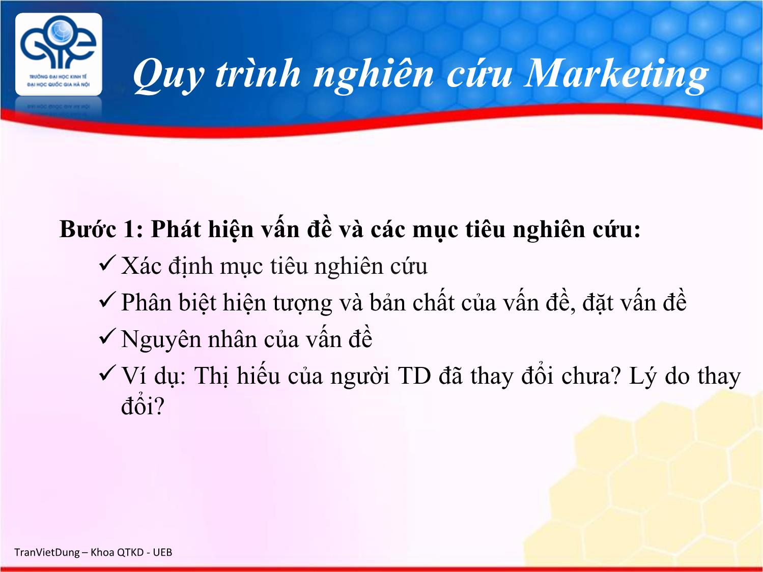 Bài giảng Marketing quốc tế - Chương 3: Nghiên cứu marketing quốc tế - Trần Việt Dũng trang 7