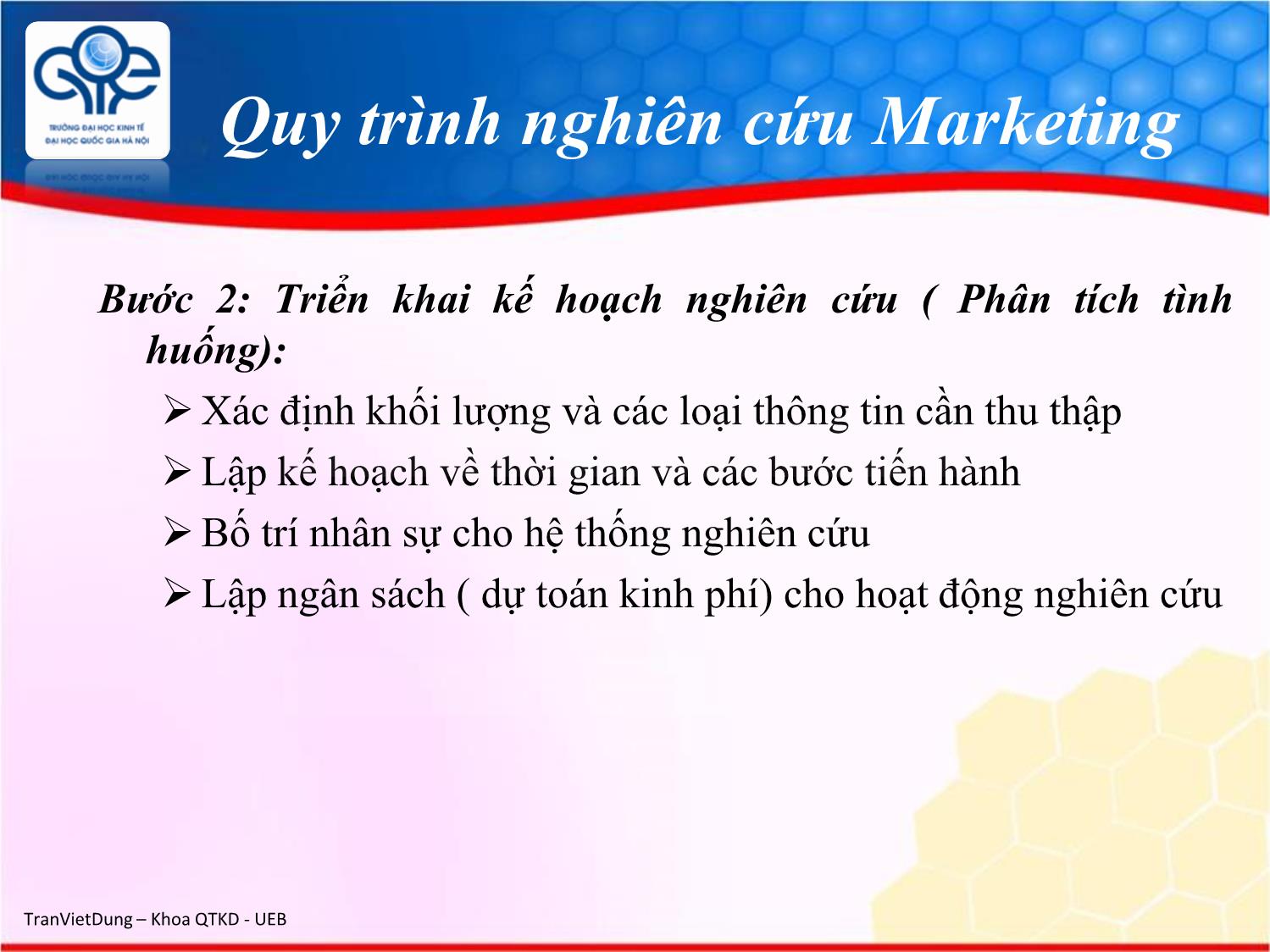 Bài giảng Marketing quốc tế - Chương 3: Nghiên cứu marketing quốc tế - Trần Việt Dũng trang 8