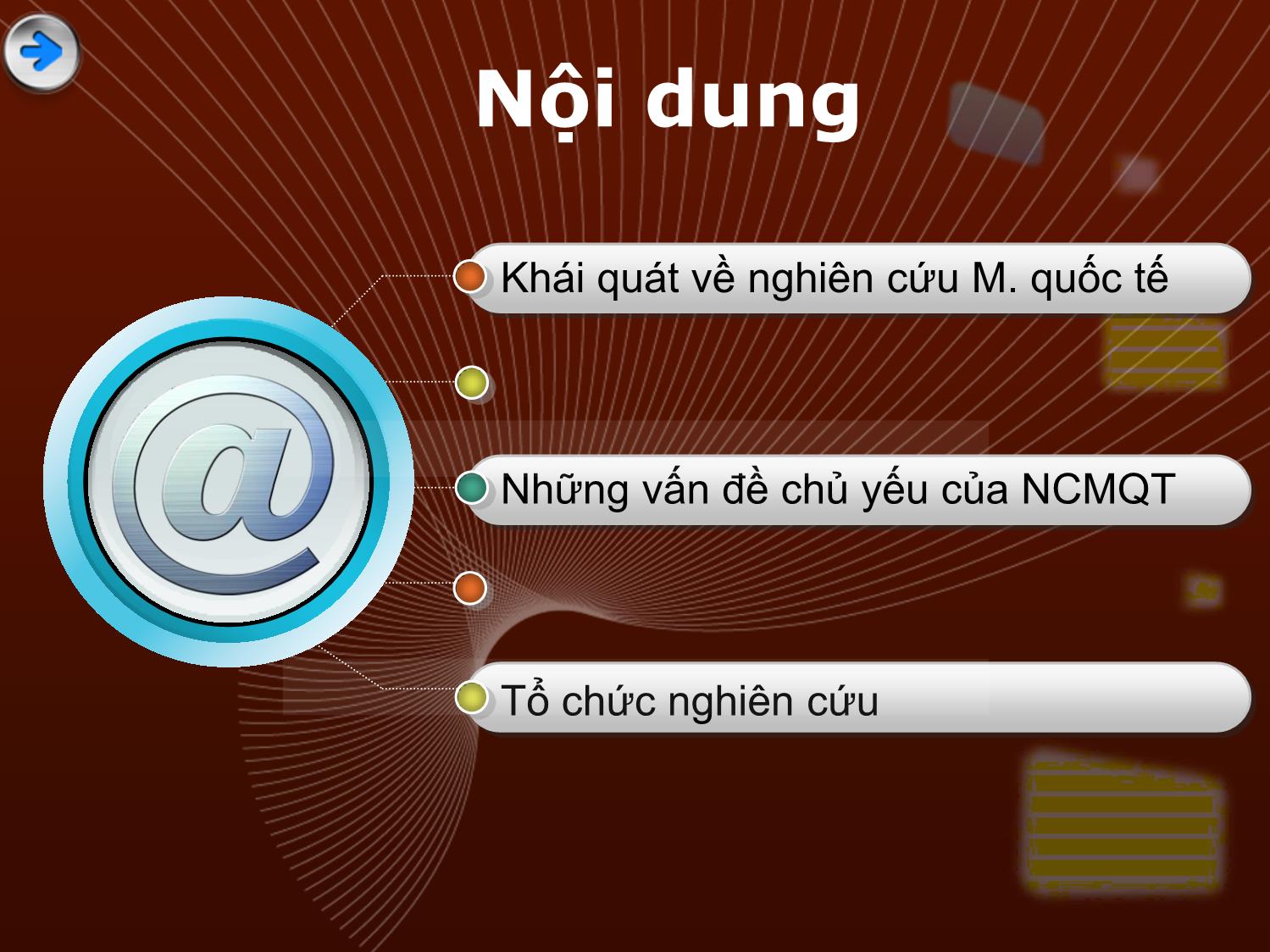 Bài giảng môn Marketing quốc tế - Chương 3: Nghiên cứu marketing quốc tế trang 2