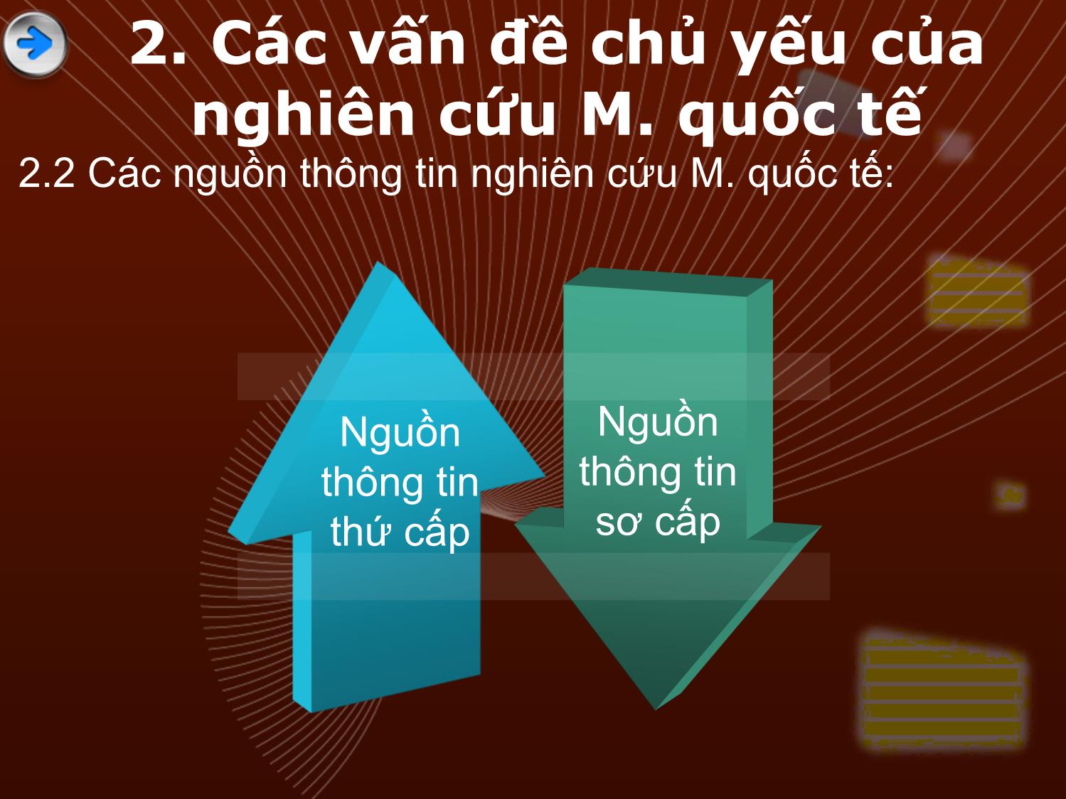 Bài giảng môn Marketing quốc tế - Chương 3: Nghiên cứu marketing quốc tế trang 6