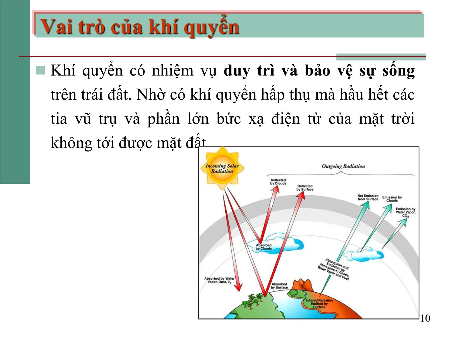 Bài giảng Môi trường và con người - Chương 2: Môi trường, sinh thái và tài nguyên trang 10