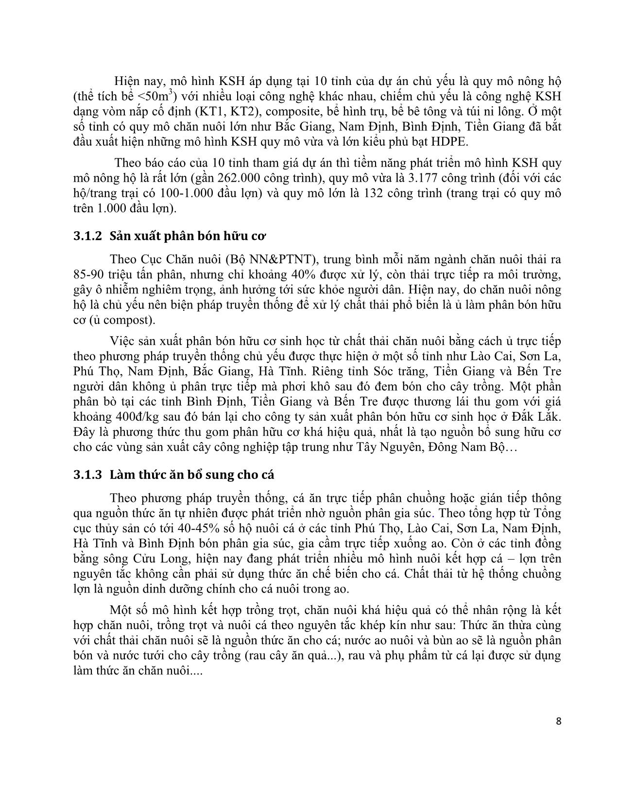 Tài liệu Chiến lược nghiên cứu định hướng các hoạt động nghiên cứu về quản lý chất thải nông nghiệp thông minh, bảo vệ môi trường và chống biến đổi khí hậu trang 8