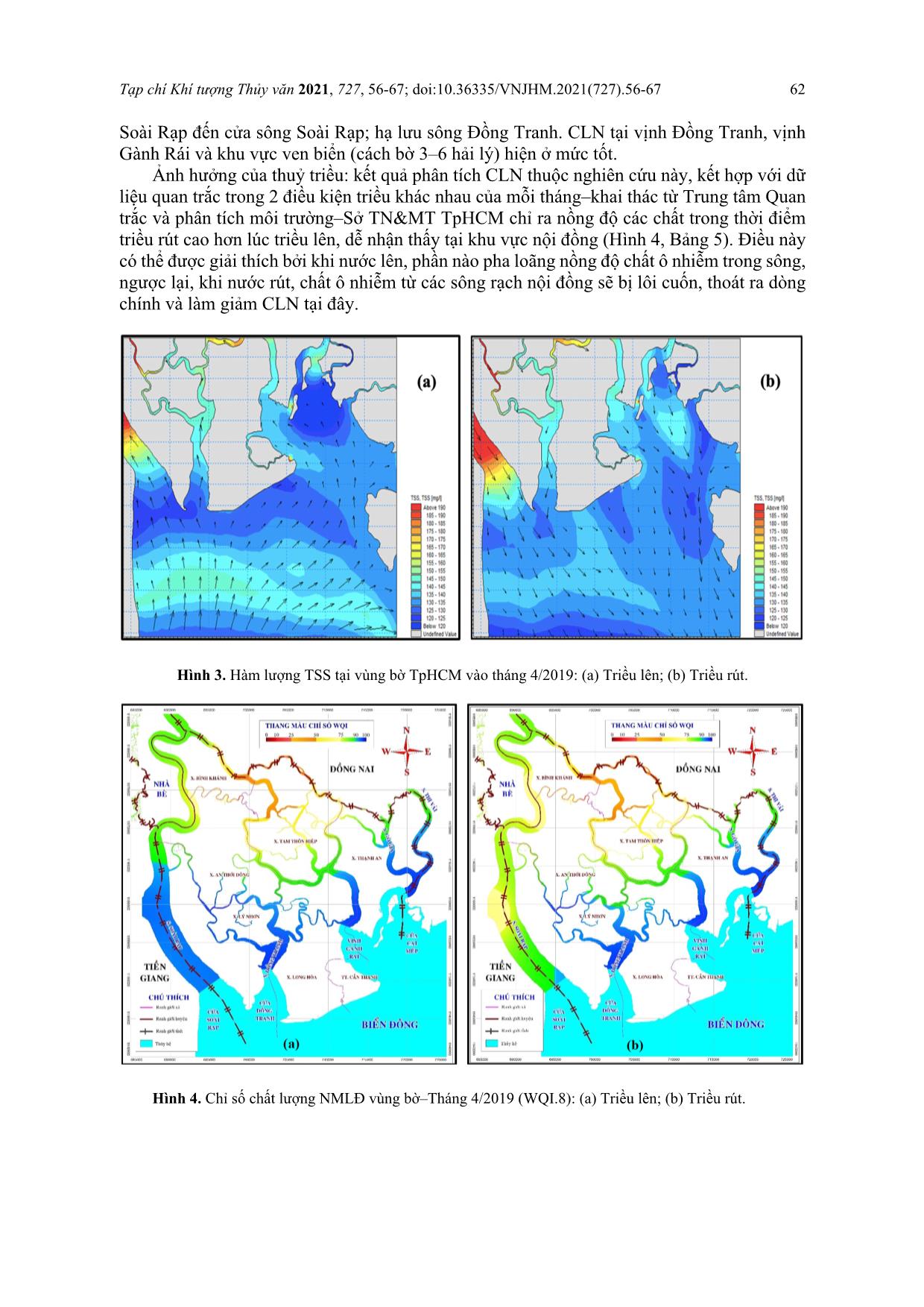 Diễn biến chất lượng nước mặt vùng bờ thành phố Hồ Chí Minh giai đoạn 2016–2019 trang 7