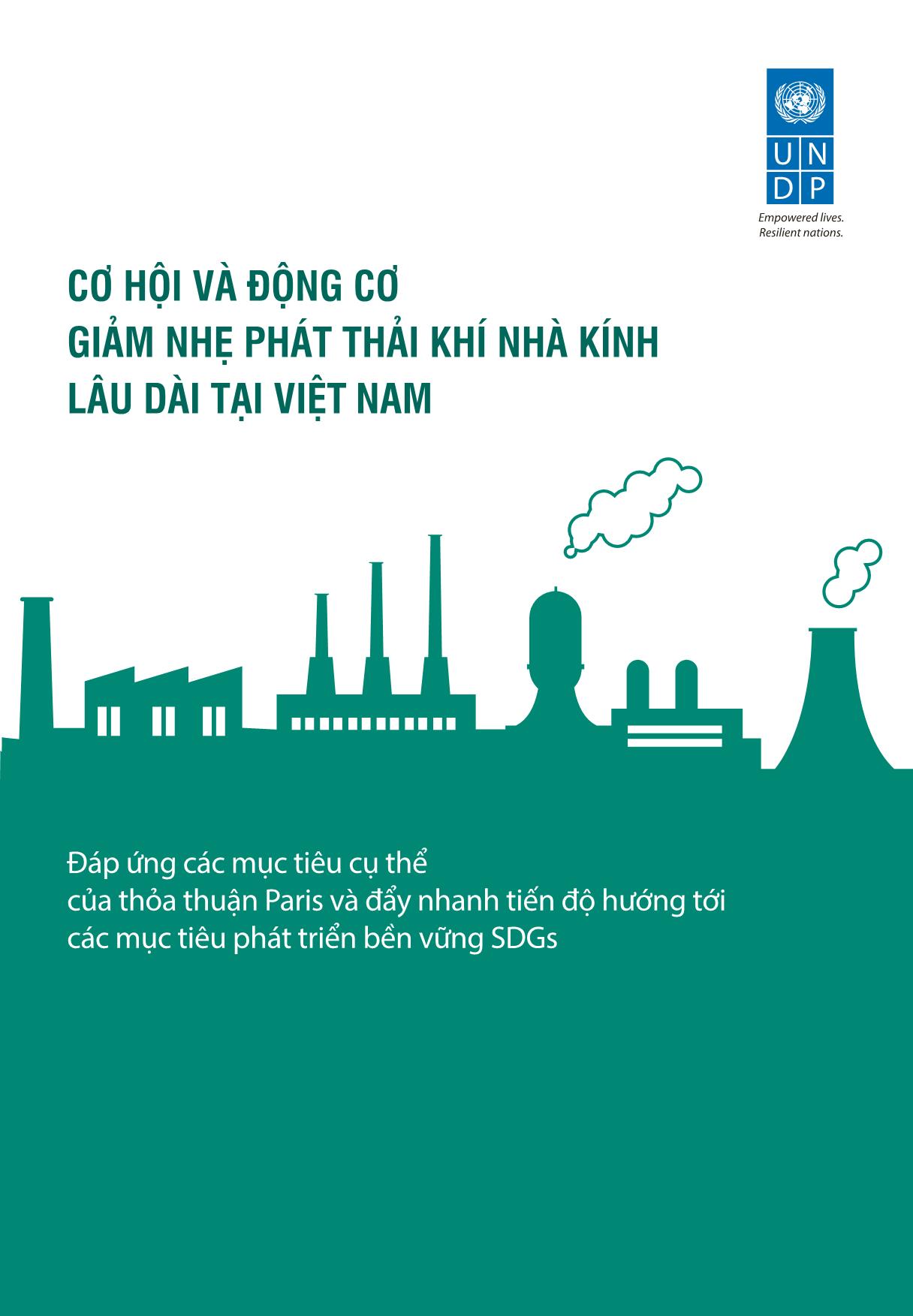 Cơ hội và động cơ giảm nhẹ phát thải khí nhà kính lâu dài tại Việt Nam trang 1