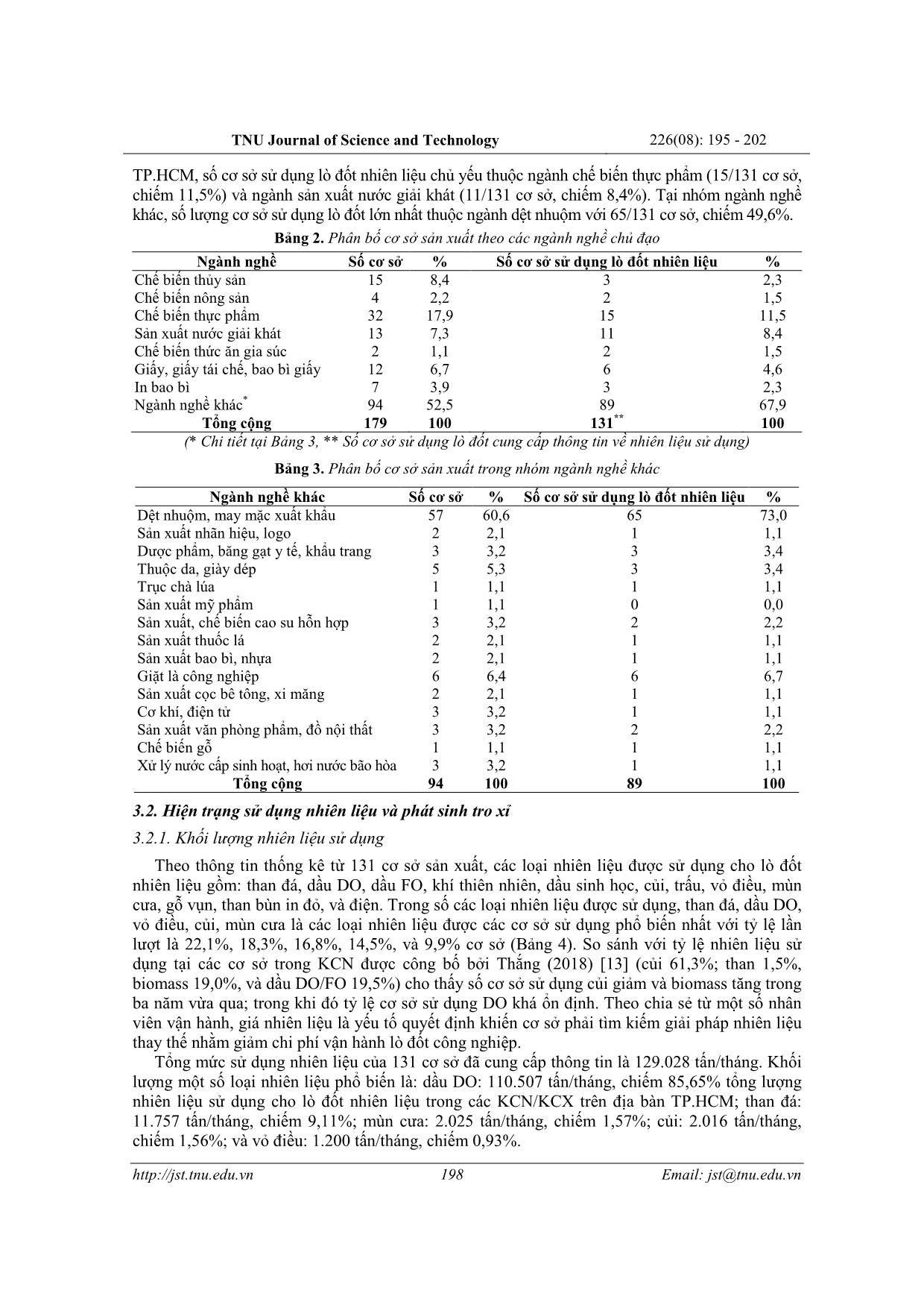 Management at source of the bottom and fly ash from thermal generation facilities in the industrial and export processing zones in Ho Chi Minh city trang 4