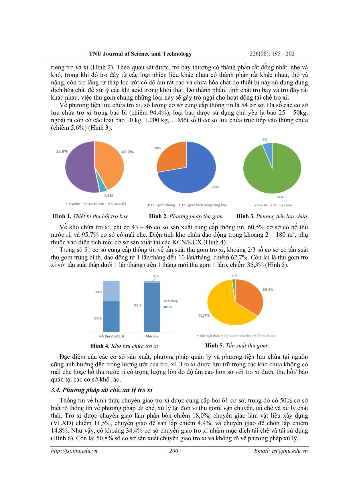 Management at source of the bottom and fly ash from thermal generation facilities in the industrial and export processing zones in Ho Chi Minh city trang 6