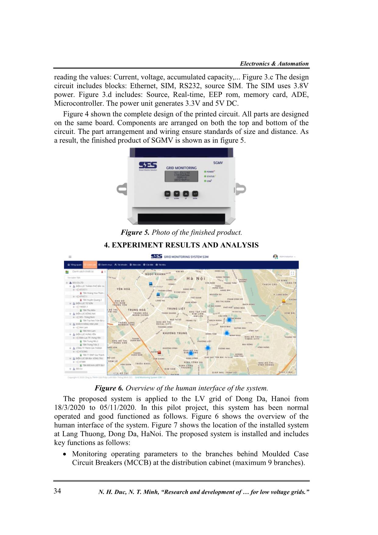 Research and development of online - Realtime supervising system for low voltage grids trang 5