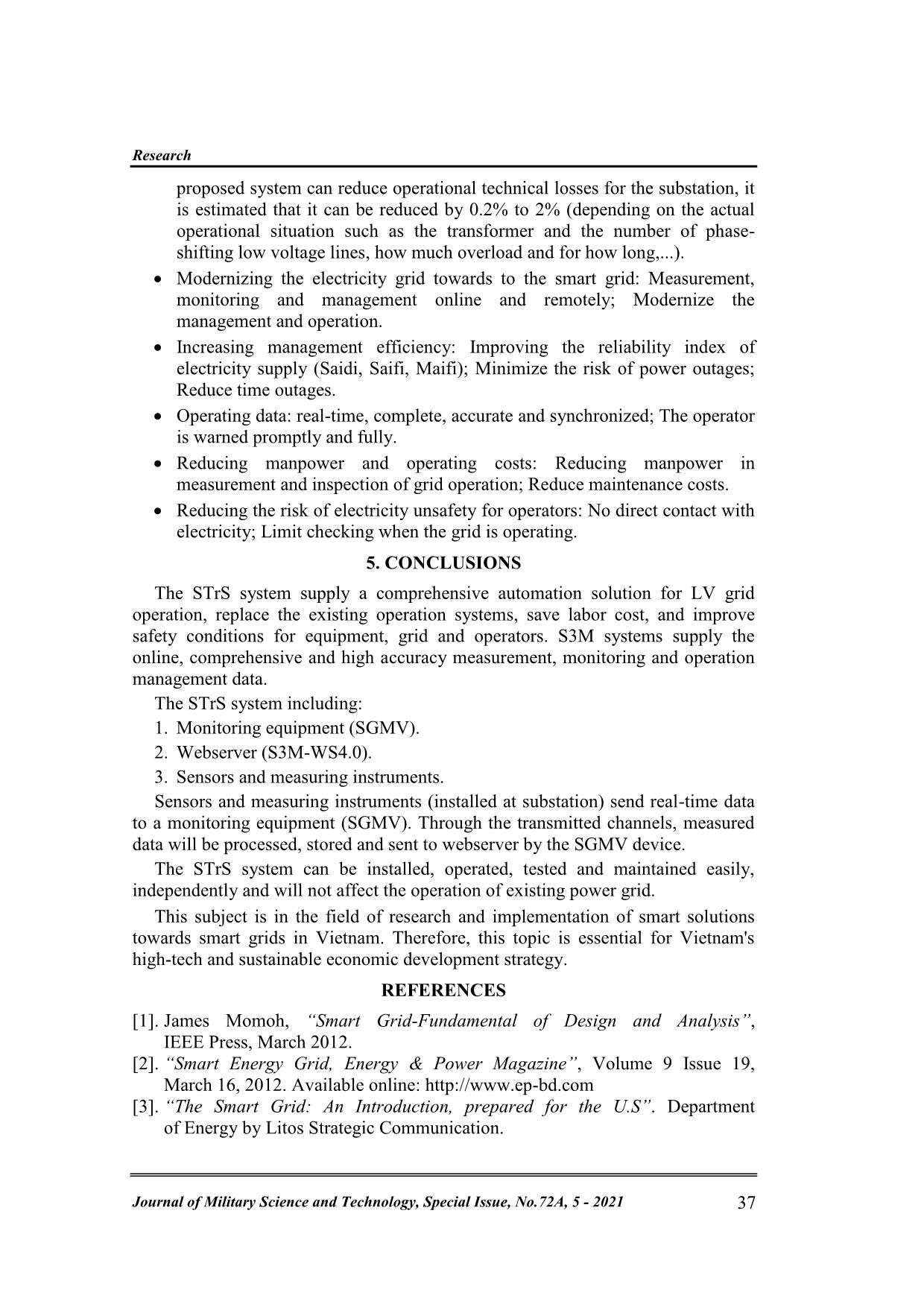 Research and development of online - Realtime supervising system for low voltage grids trang 8