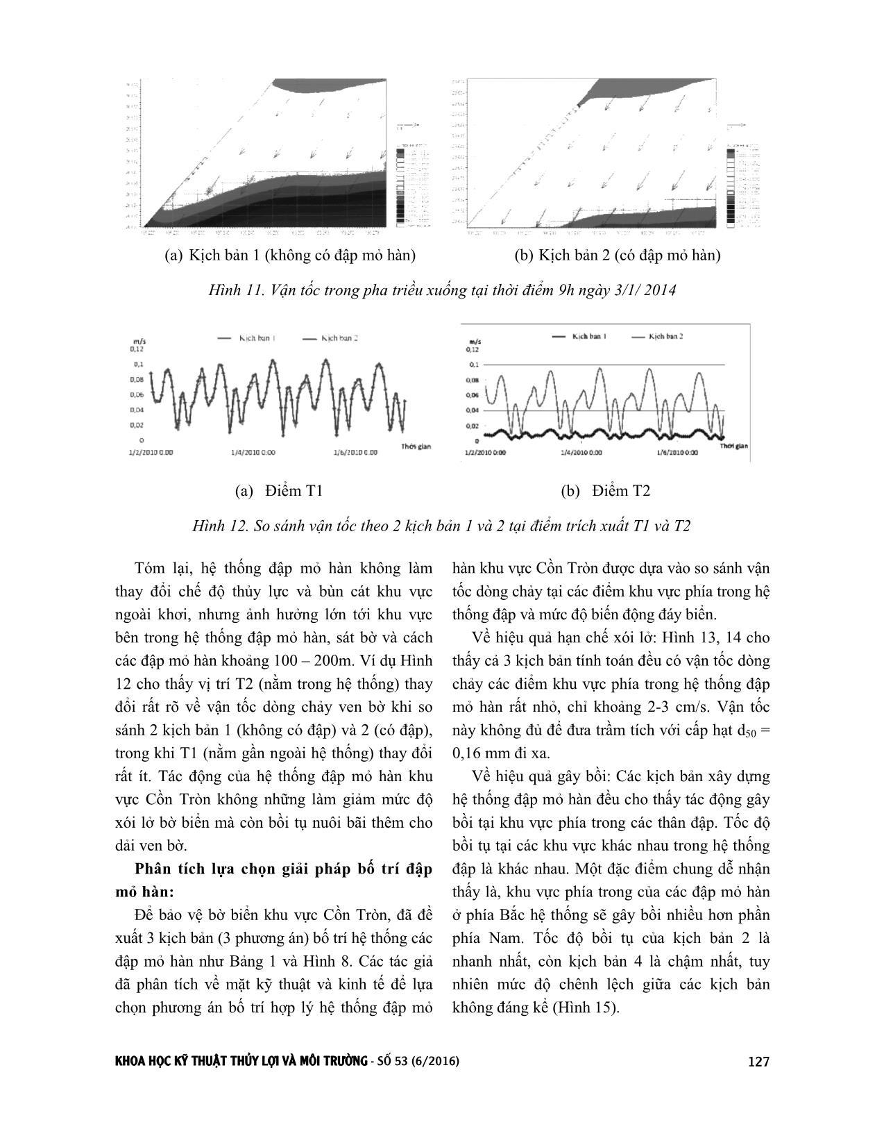 Nghiên cứu bố trí hợp lý hệ thống đập mỏ hàn khu vực cồn tròn thuộc tuyến đê biển Hải Hậu, Nam Định trang 6