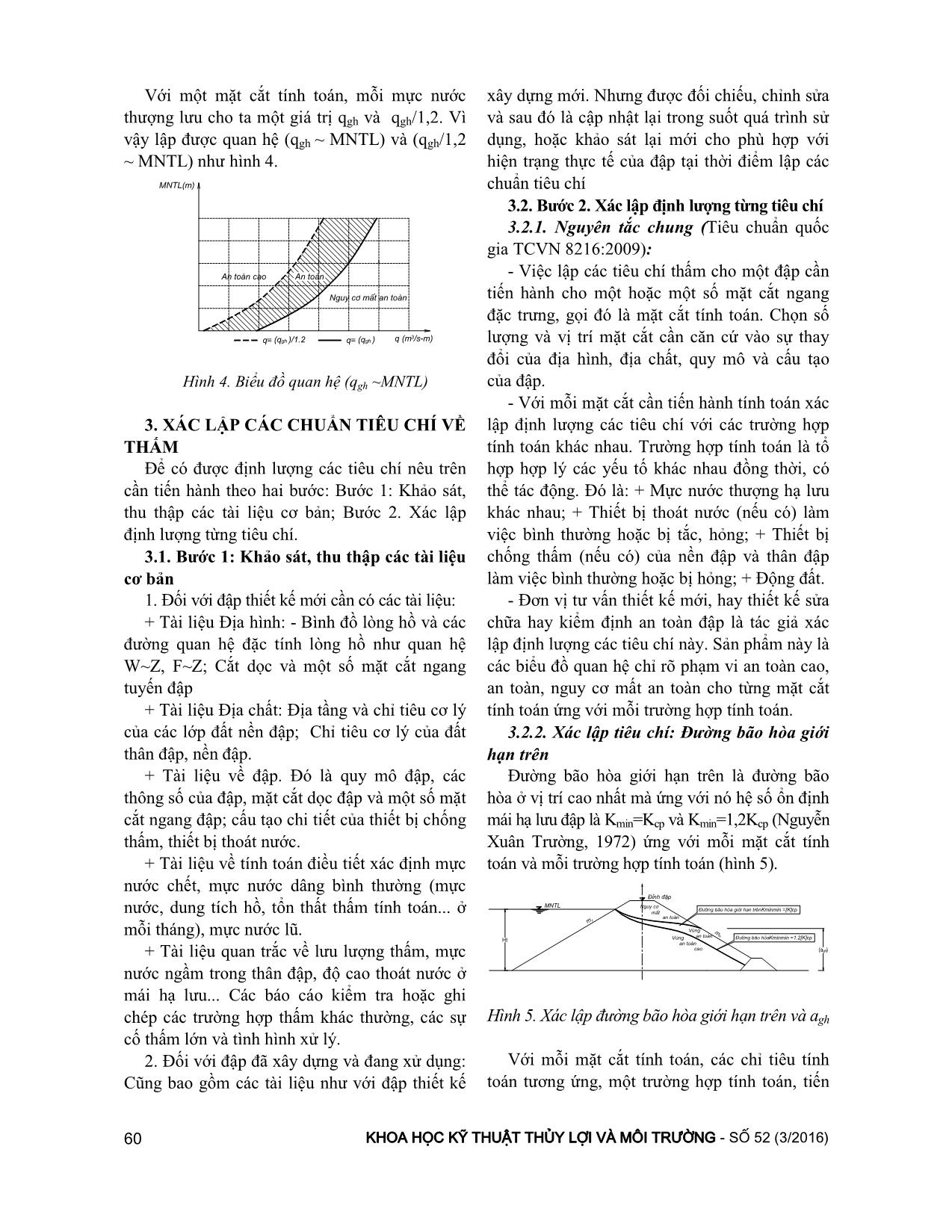 Nghiên cứu đánh giá an toàn đập đất theo tiêu chí thấm trang 3